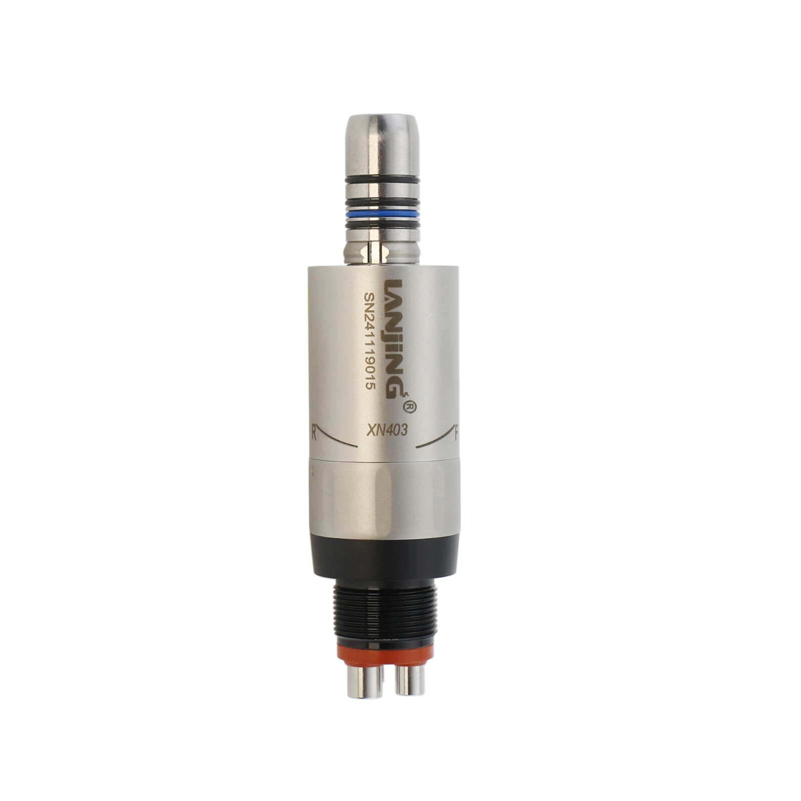 Dental Mini Air Motor Low Speed Handpiece 4 Hole 6 Pin Internal Water ISO E Type