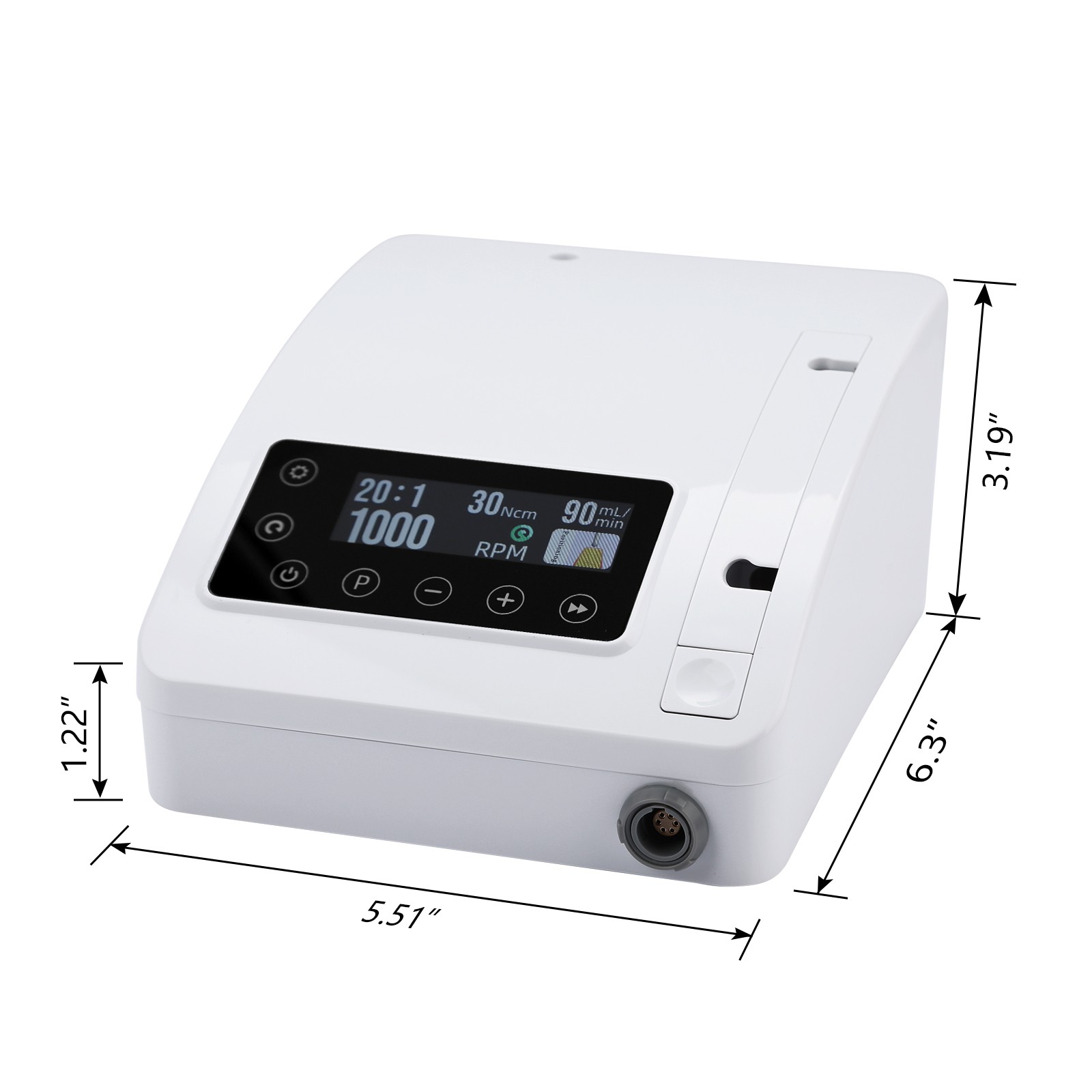 Mini Dental Implant Motor Surgical System Brushless Motor 20:1 LED Contra Angle