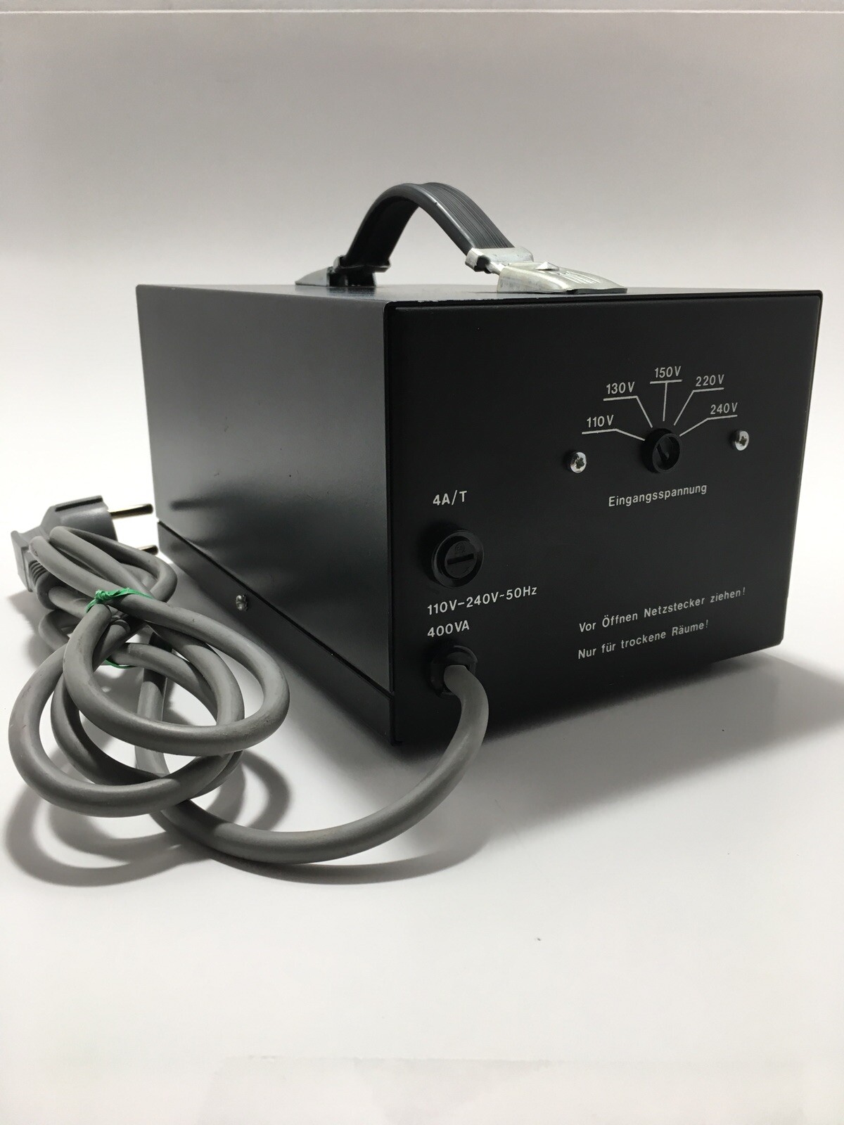 VOLTCRAFT Vorschalt-Transformator 400 VA with Euro/German Schuko Plug