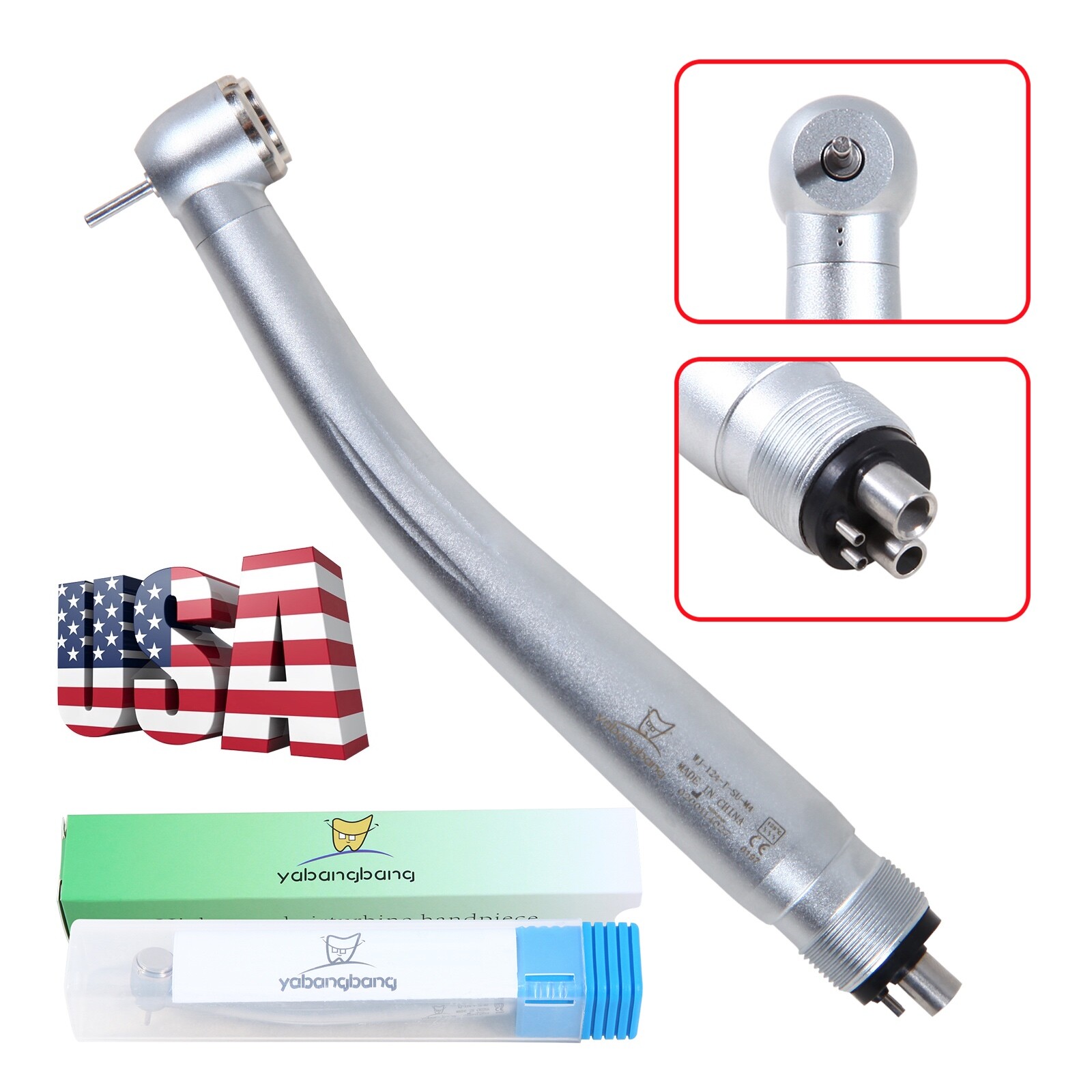 Estilo NSK Dental Pieza mano LED de alta velocidad Pana MAX EK LED 2 & 4Hole USA
