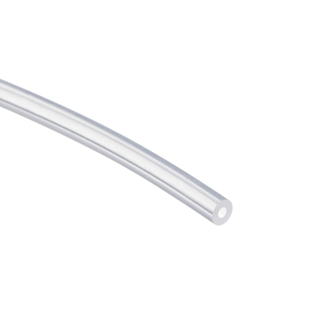 Silicone Tubing 2mm ID X 4mm OD 6.6ft 2m Flexible Silicon Rubber Tube Clear