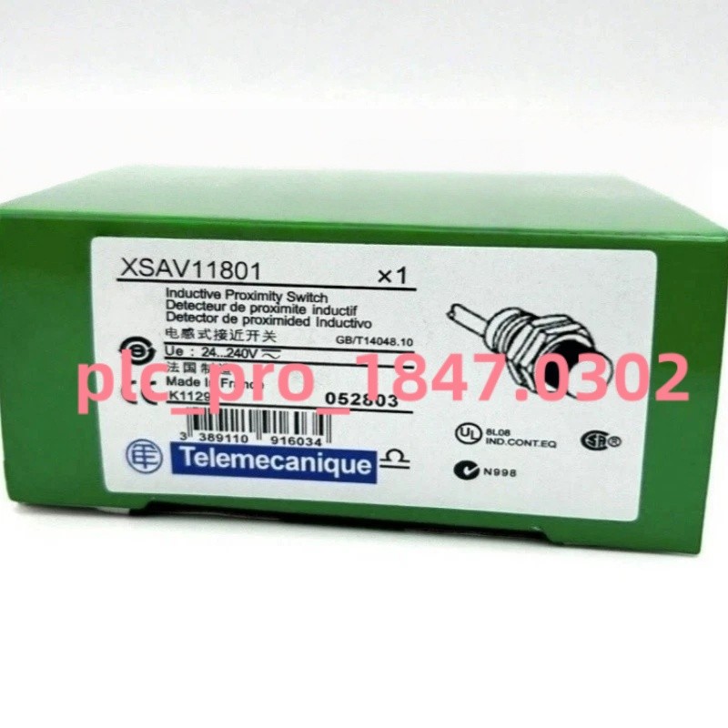 1PCS New Telemecanique XSAV11801 Proximity Switch XSA-V11801 Fast Shipping