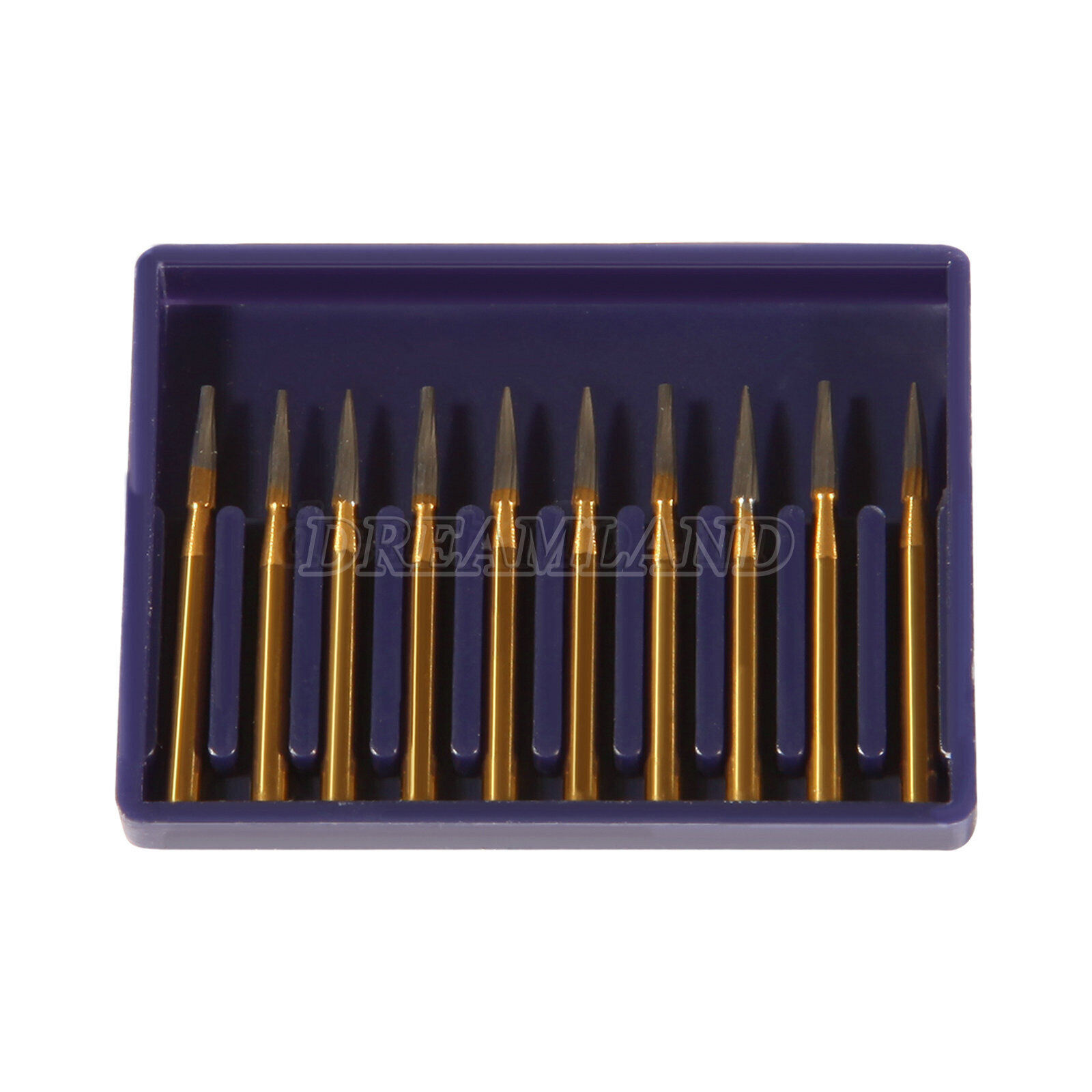 Dental Trimming / Finishing Drills Tungsten CARBIDE Burs Flame Shape FG7901