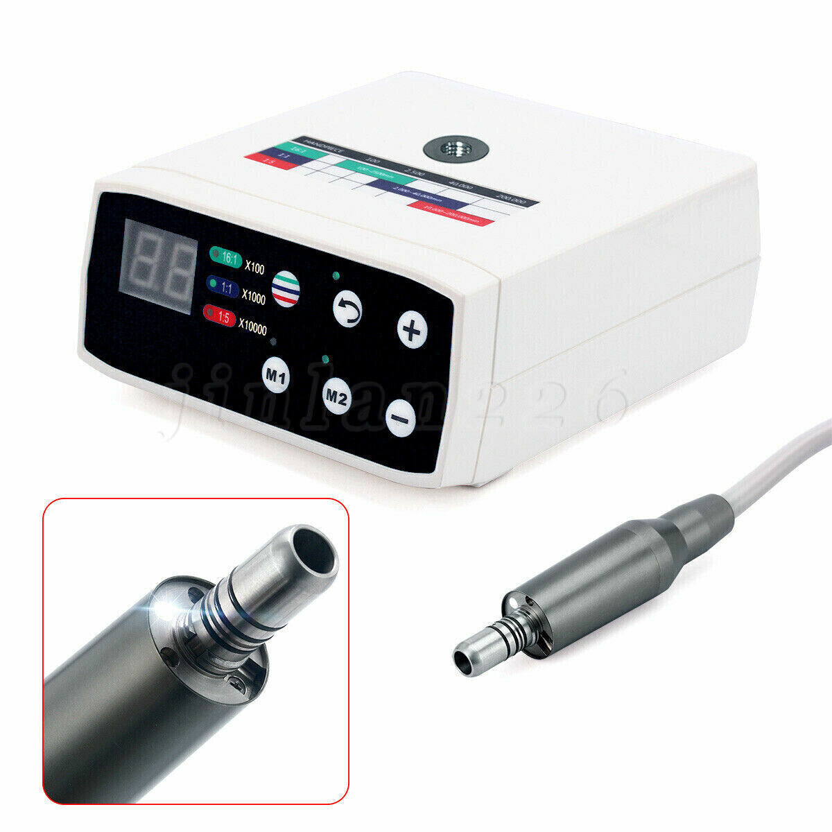 Dental Electric Motor Micromotor LED 1:1 1:5 Handpiece NSK Style