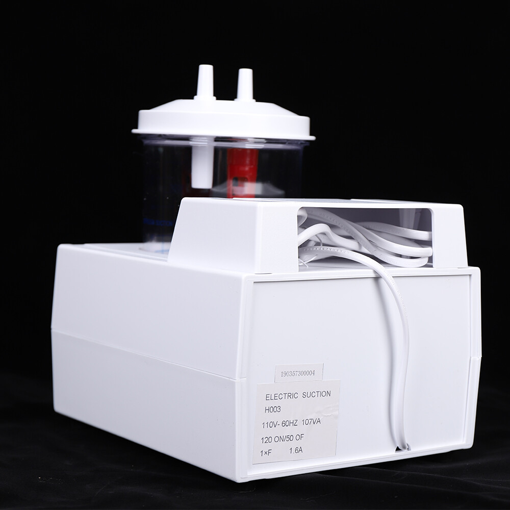 1000mL 90VA Emergency Quiet Vacuum Phlegm Medical Aspirator Suction Unit Machine