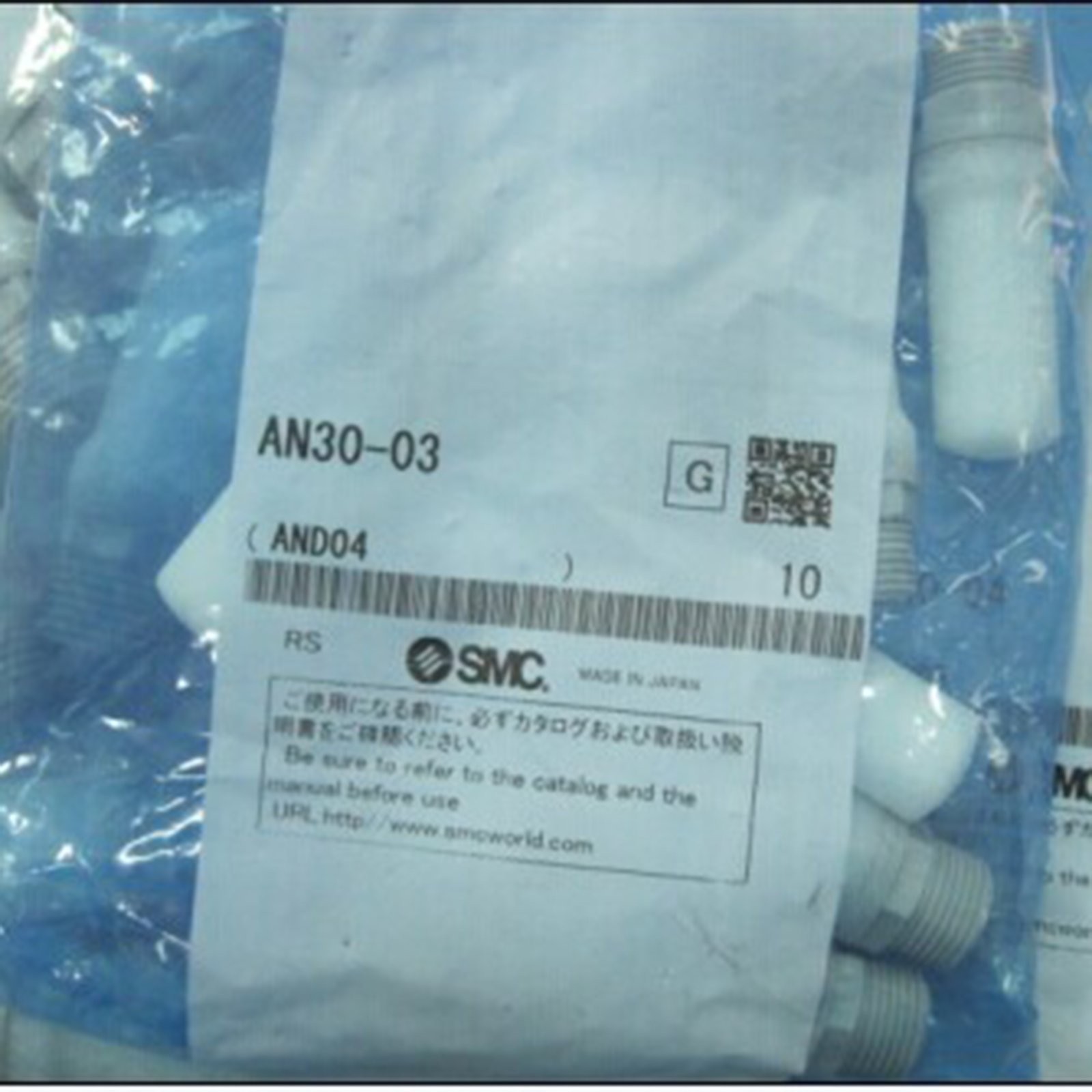1Bag/10pcs New SMC AN30-03 Silencer Free shipping
