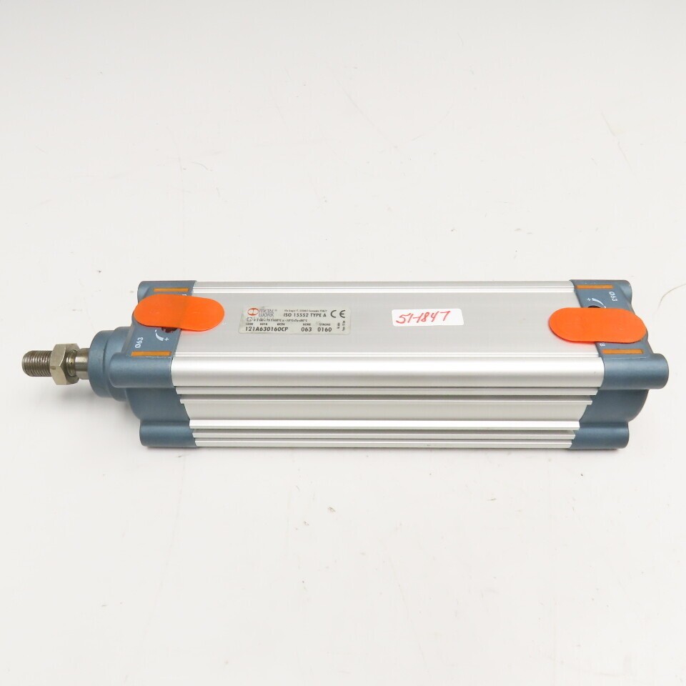 Metal Work 121A630160CP 63mm Bore 160mm Stroke Double Acting Air Cylinder