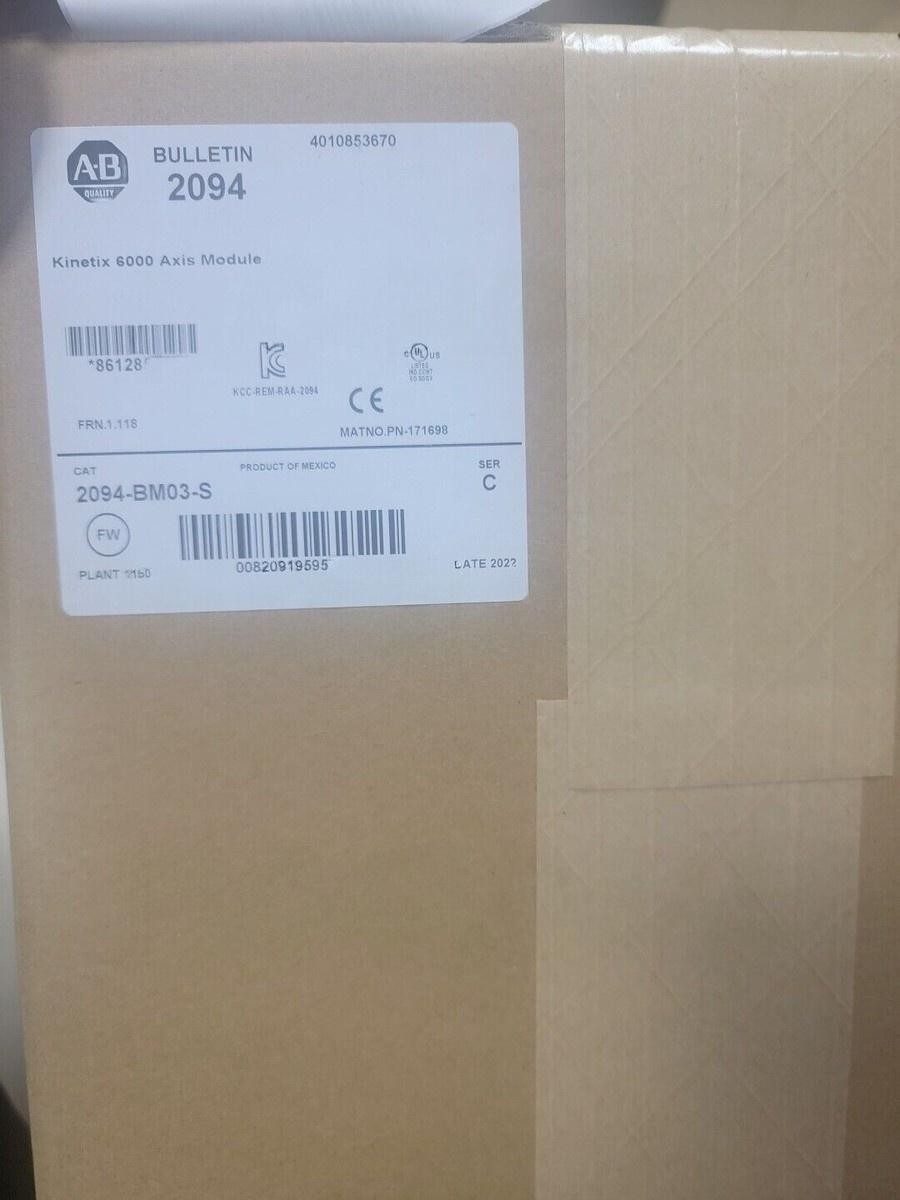 NEW Allen-Bradley 2094-BM03-S servo drive kinetix 6000 axis module 2094BM03S