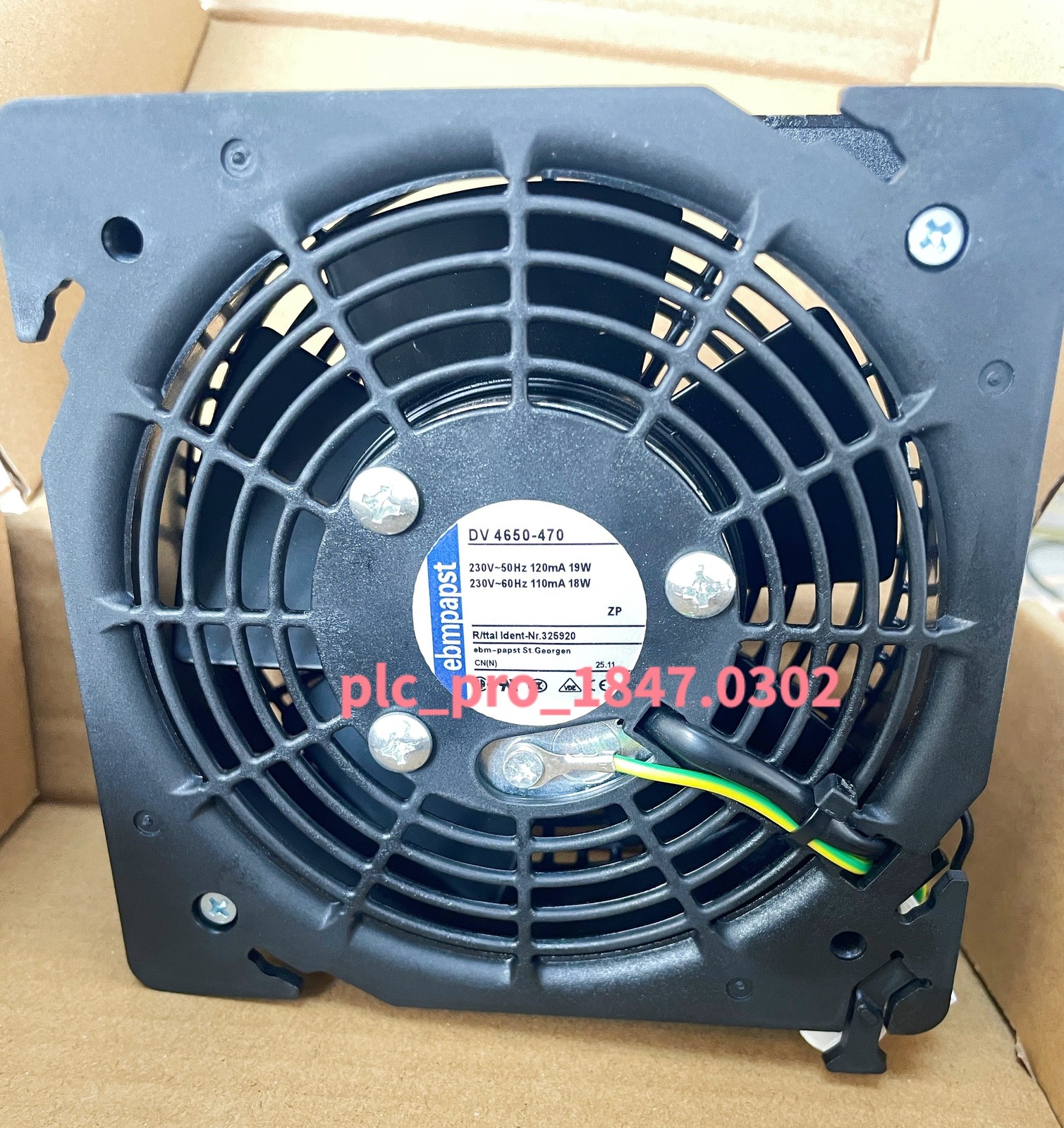 1PCS Brand New Ebmpapst DV4650-470 230V Axial Cooling Fan Fast Delivery