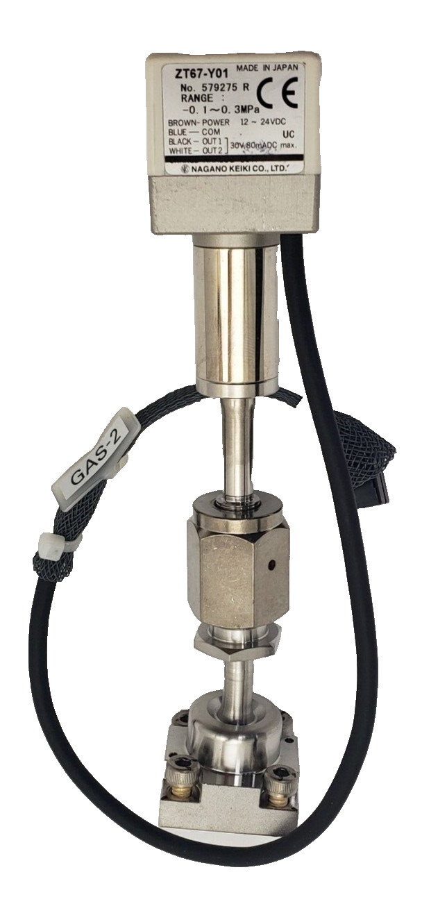Nagano Keiki ZT67 Digital Pressure Gauge 0.1~0.3MPa