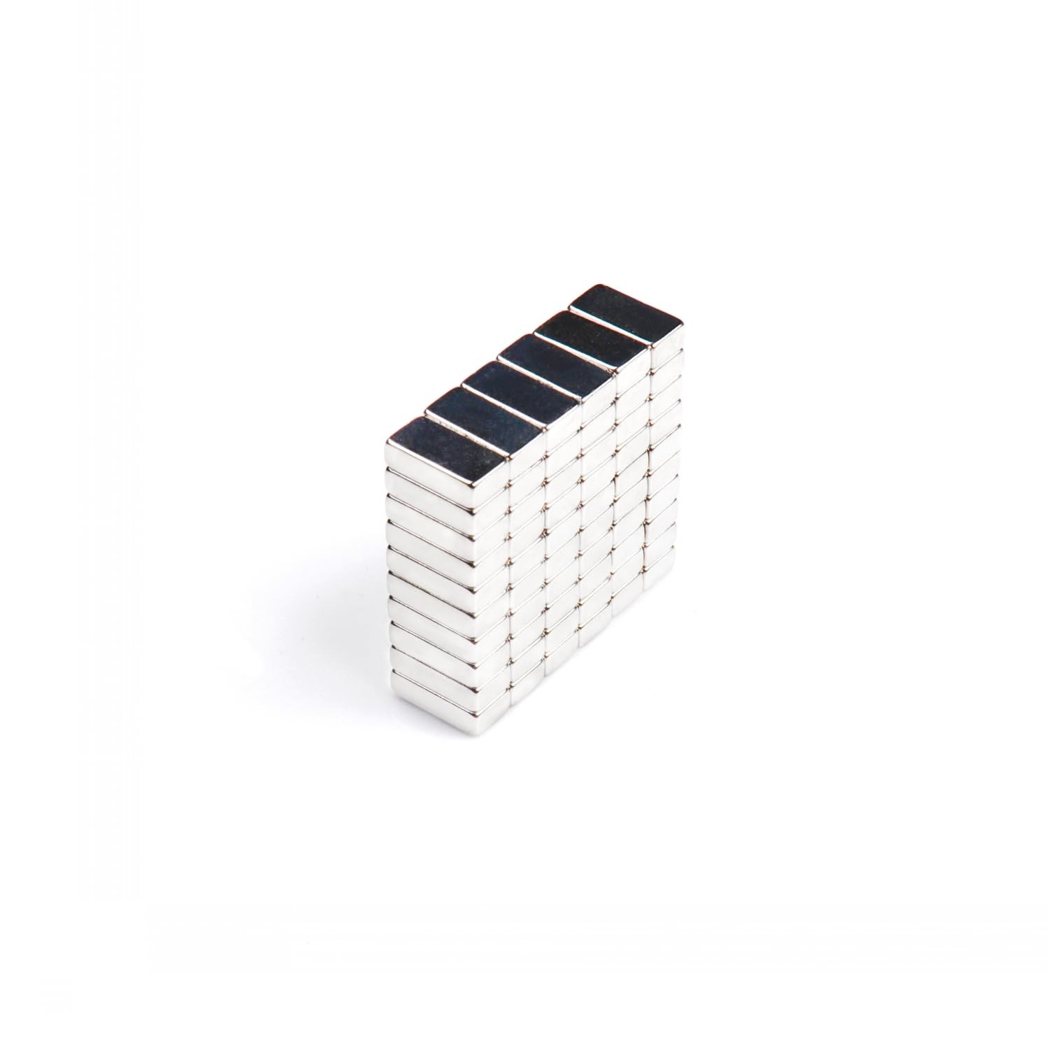 60Pack Rectangular Magnets – Bar, Square, Mini, Tiny & Small Magnets for Crafts