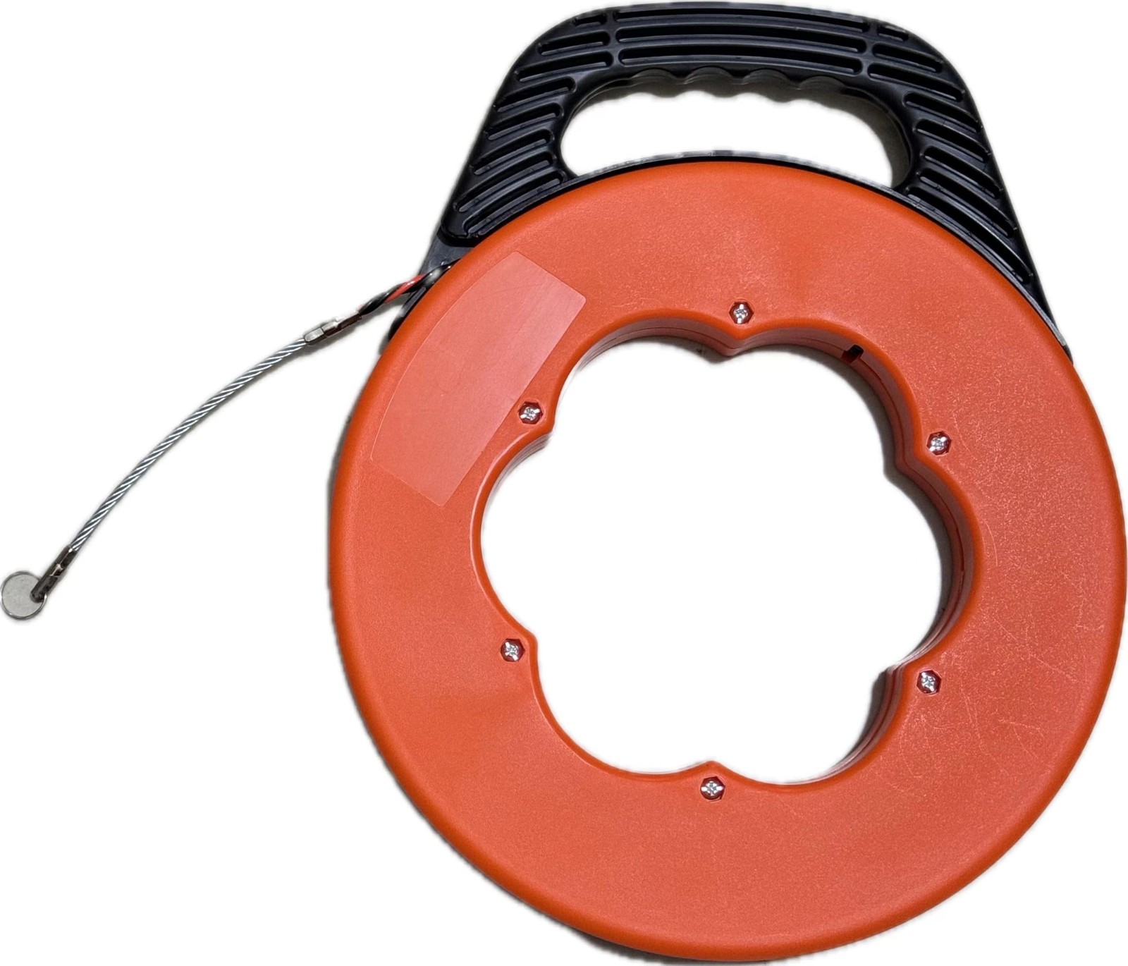 4.3mm 100ft Fish Tape Reel PET Cable Puller with Shatterproof Case Electrical…