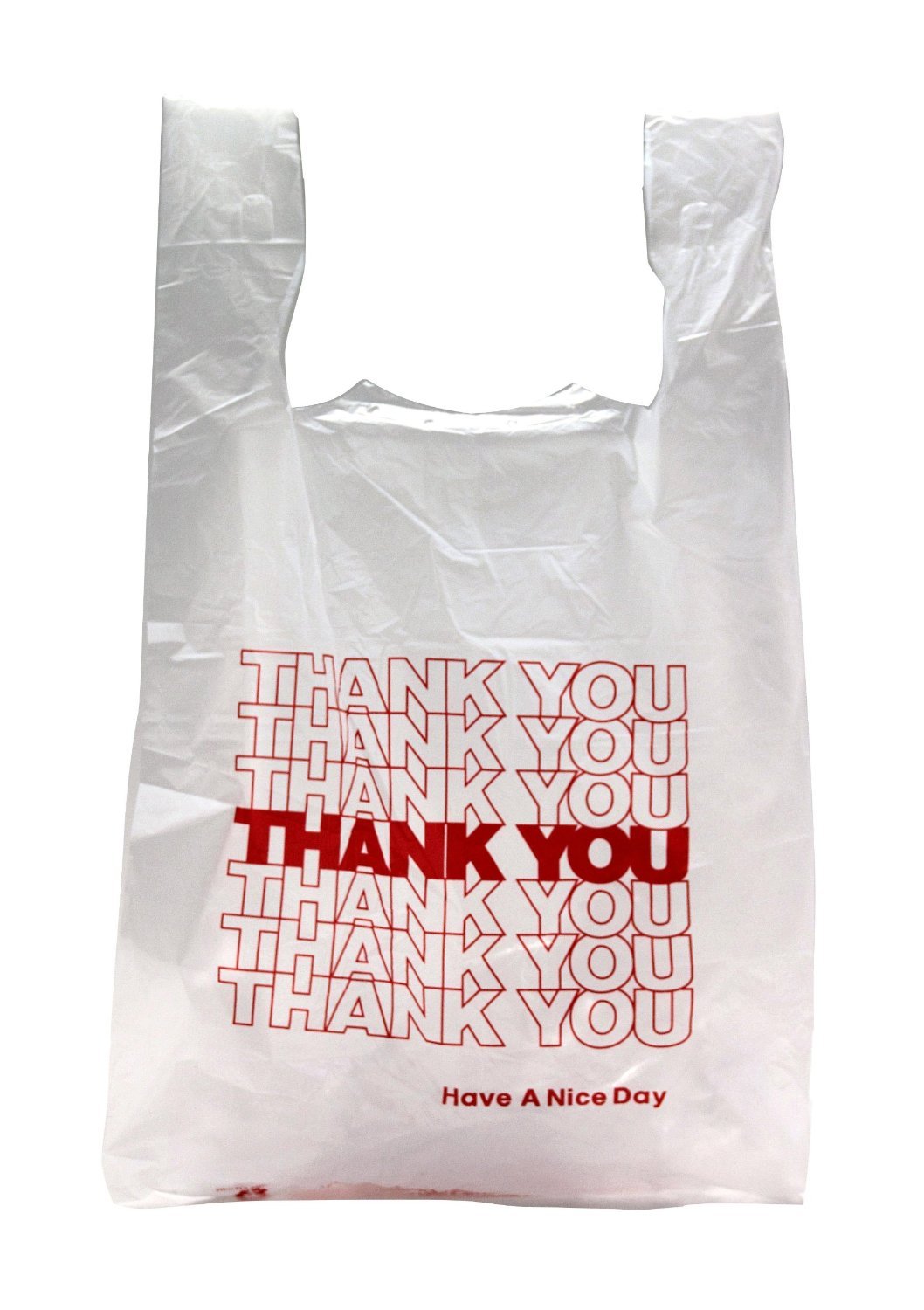 NEW 100 ct PLASTIC SHOPPING BAGS T-SHIRT TYPE, GROCERY WHITE SMALL SIZE BAGS.