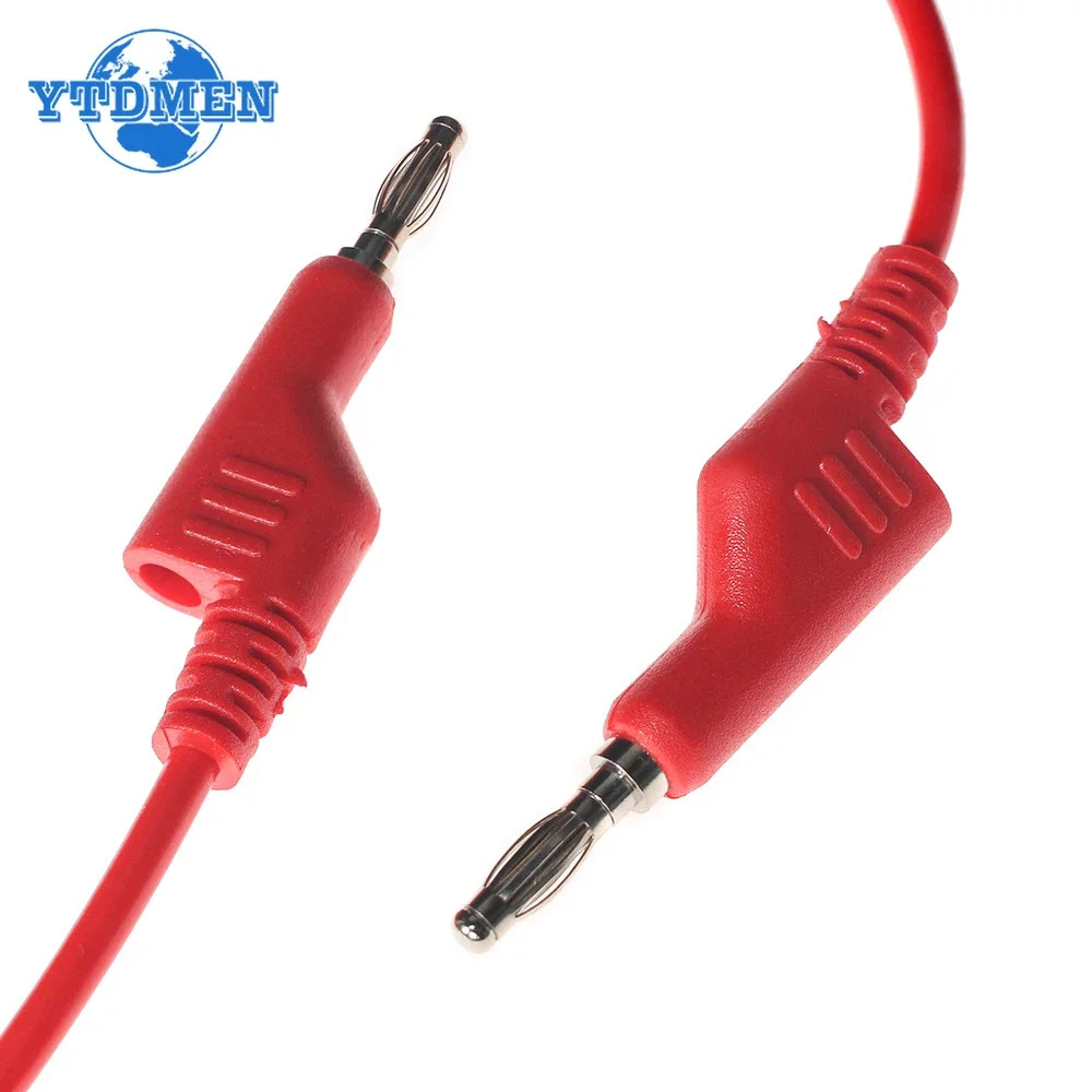 1PCS Multimeter Banana Plug To Alligator Clips Test Lead for Electrical Testing