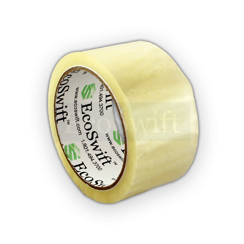 1 ROLL EcoSwift Carton Sealing Packaging Packing Tape 1.6mil 2″ x 55 yard 165 ft