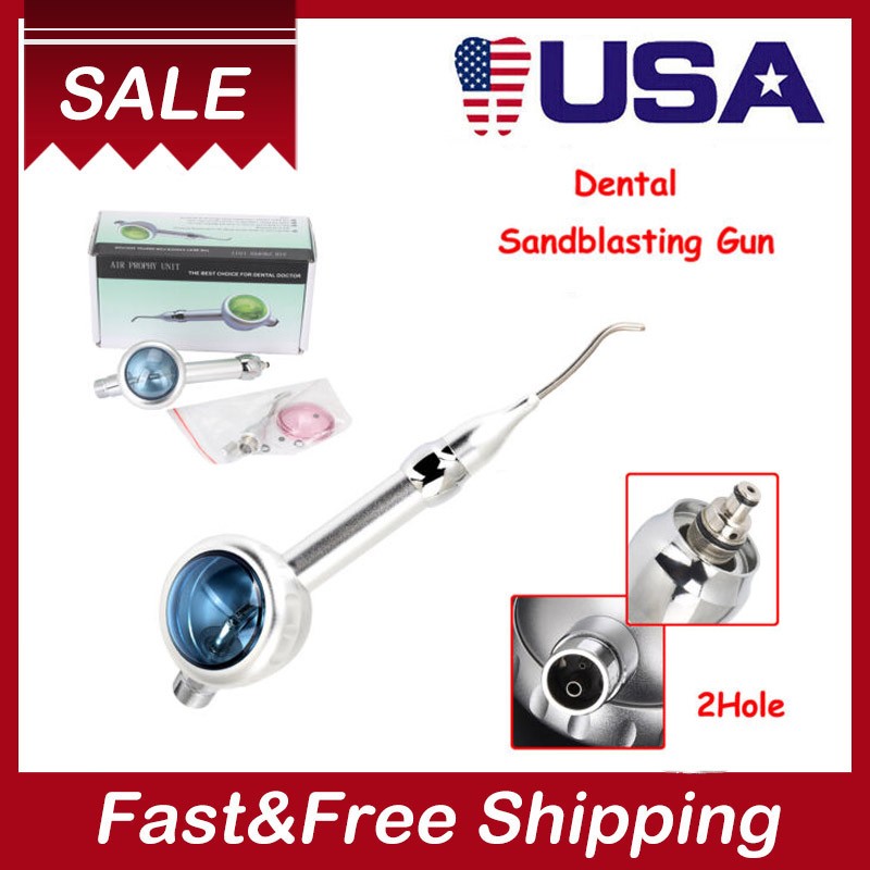 Dental Material Air Prophy Sandblaster Use Sand Gun Air Polisher Odontologia 2H