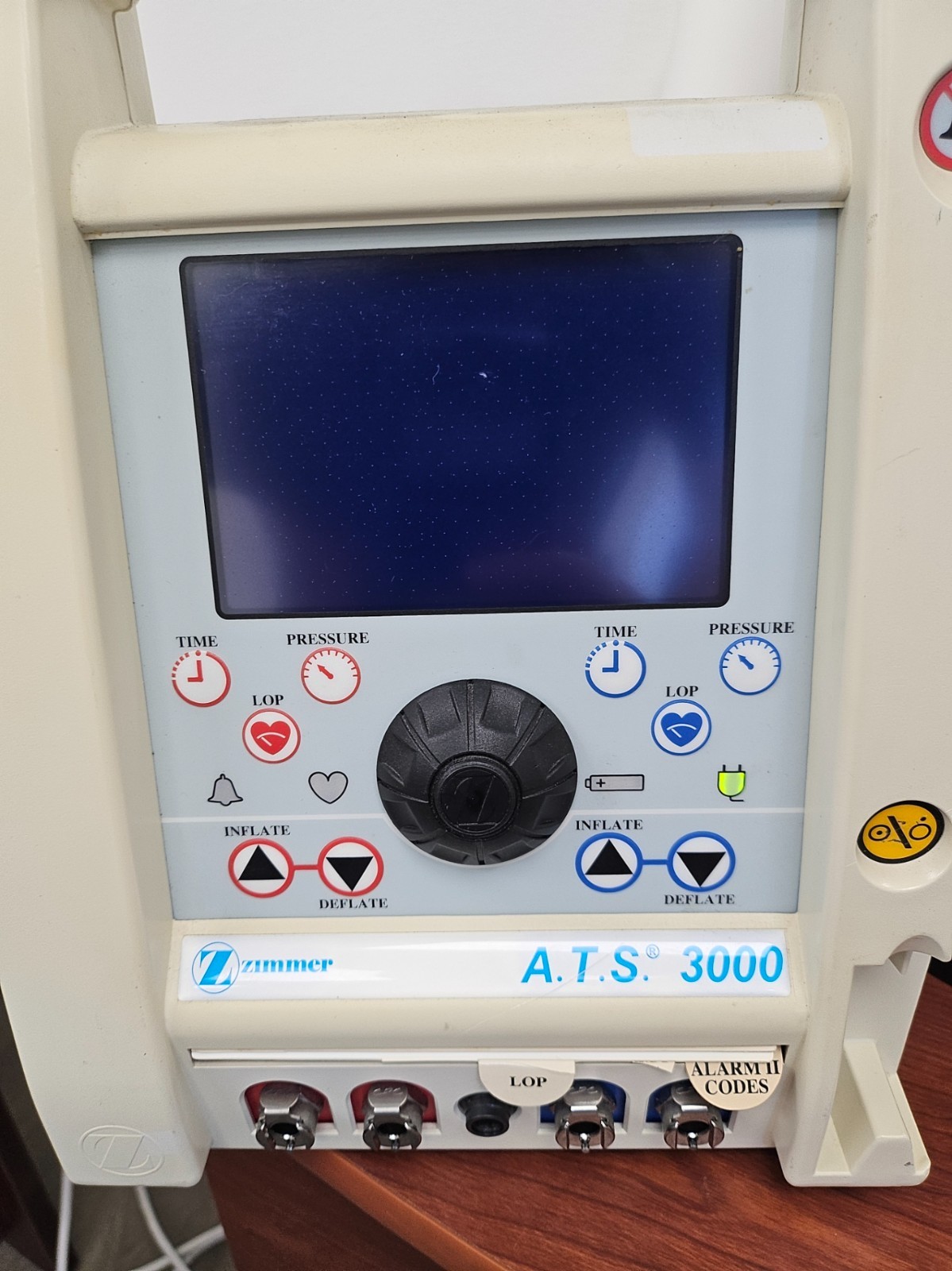Zimmer ATS 3000 Automatic Tourniquet System A.T.S 3000 w/ New Cuffs and Hoses