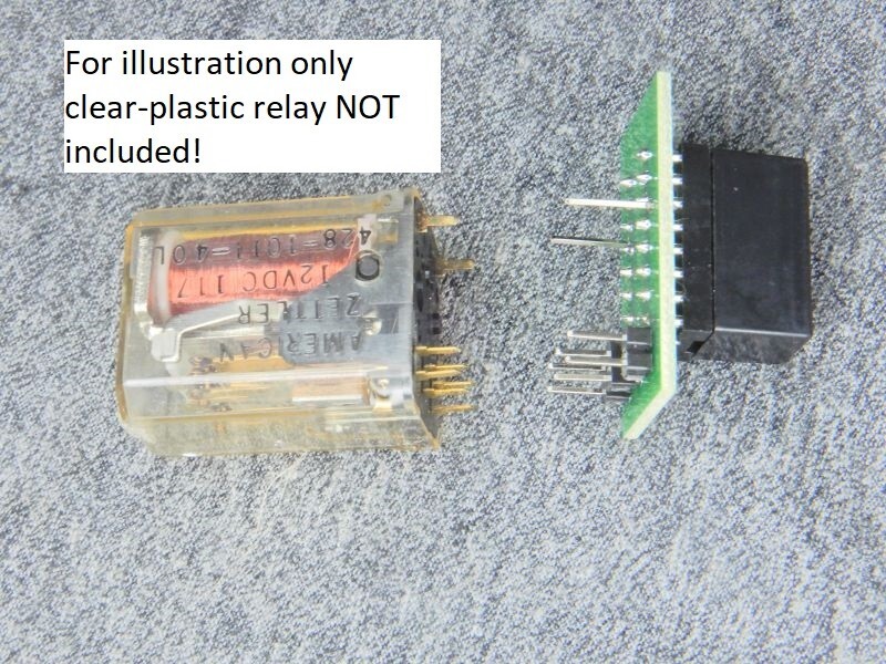 R10-E2-Y2 relay substitute module for Pride DX300 preamp relay and others