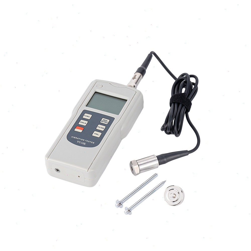 Vibration Analyzer with Range Velocity 0.1-400.0mm/s True RMS/0.004-16.00inch/s