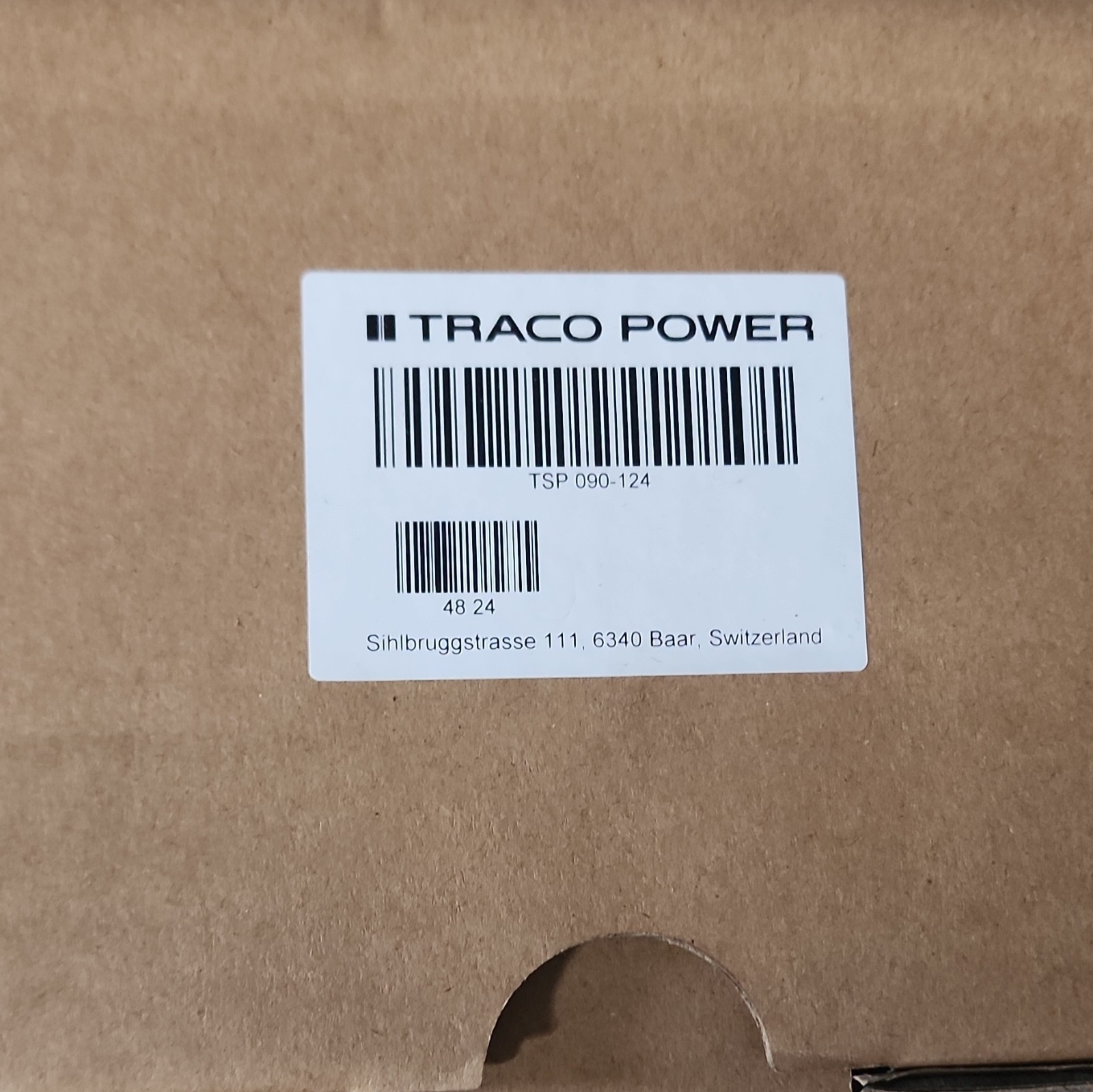 TRACO POWER TSP 090-124 SMPS 90W 24V 0.9A 100-240VAC DIN Rail Mount