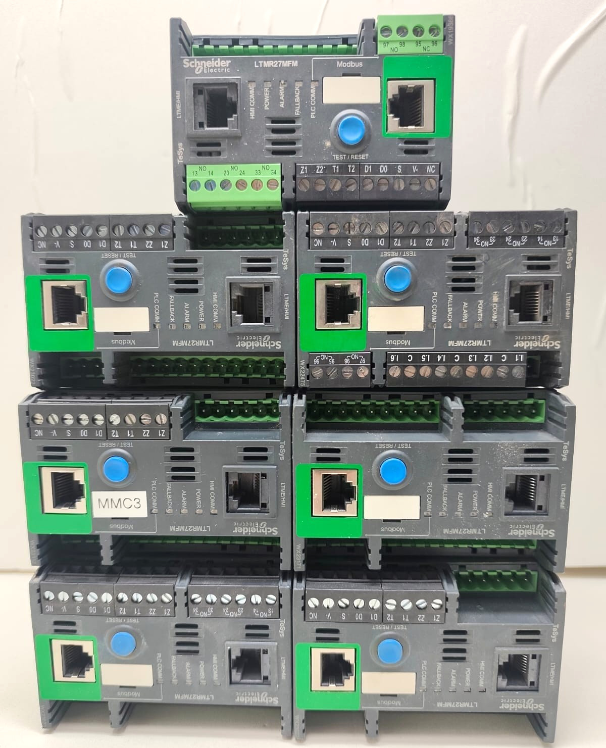 Schneider Electric LTMR27MFM TeSys T Motor Management Controller LOT OF 7 PCS
