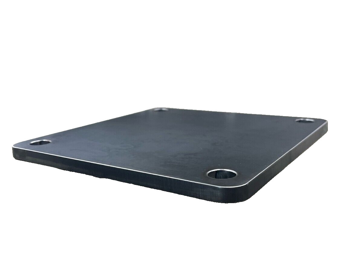 8″x 8″ A36 Steel Base Plate 3/8″ Thick (.375″)