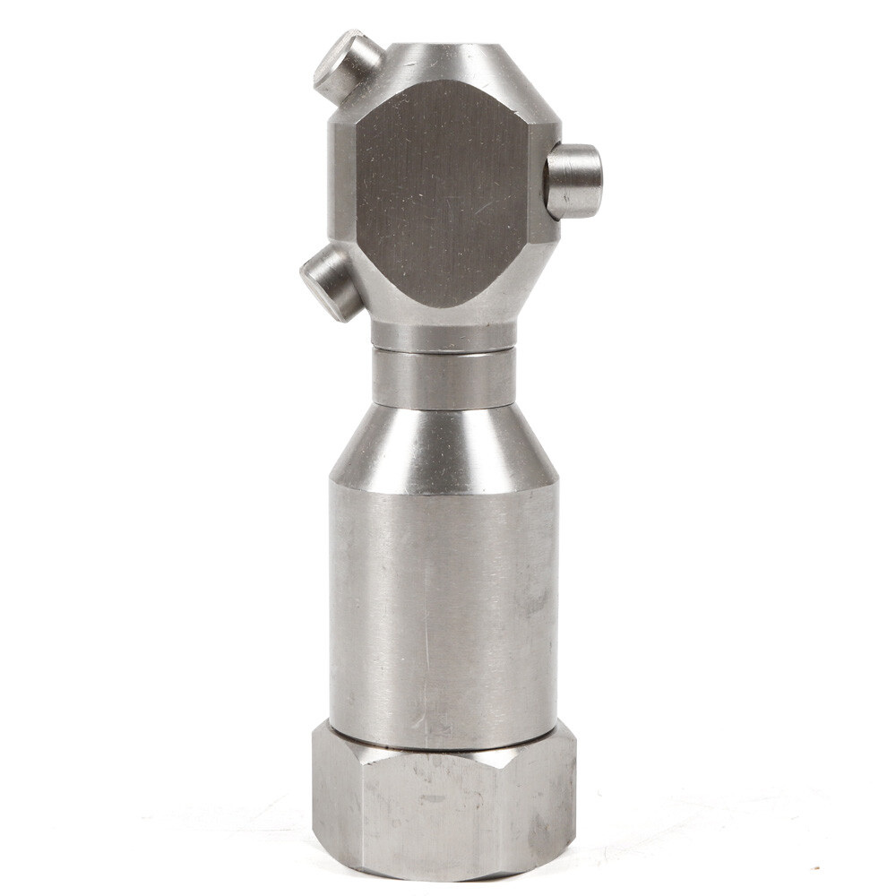 Stainless Rotating Jet Spraying Washing Nozzle Tank Barrel Pipeline Clean 1/2”