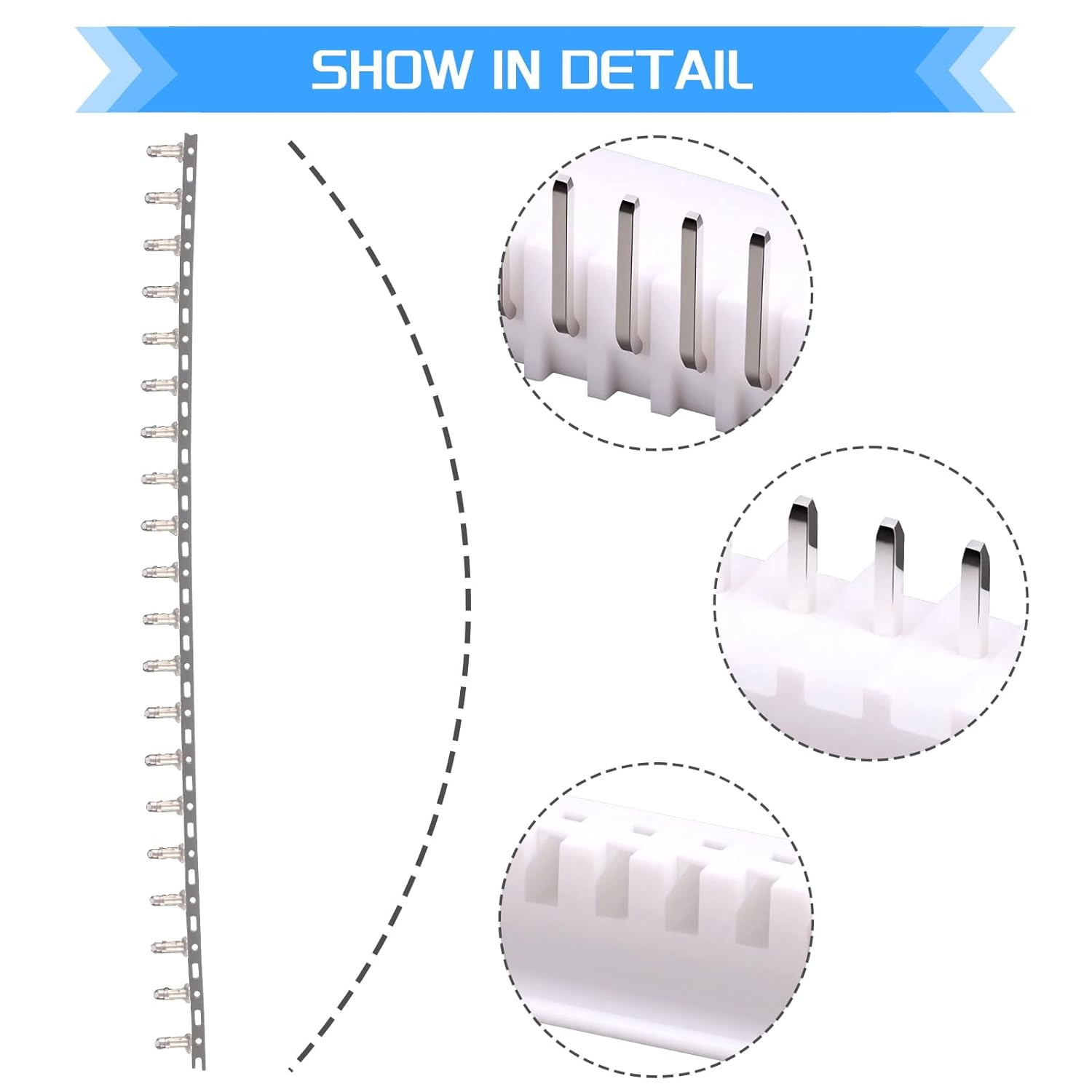 29Values 600PCS JST XH 2.54 MM Connector Kit 2.54MM 2Pin 3Pin 4Pin 5Pin 6Pin 7Pi