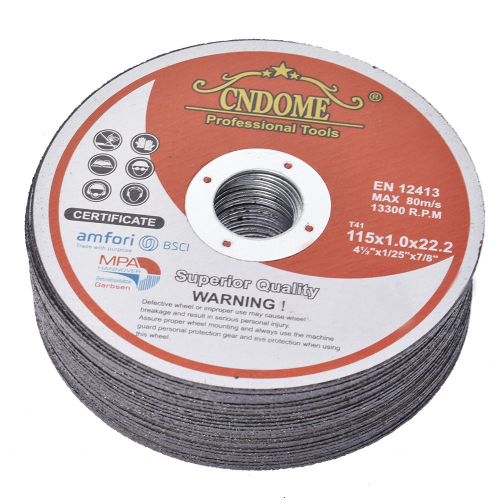 4-1/2″x.040″x7/8″ Cut-off Wheel 25 Pack – Metal & Stainless Steel Cutting Discs
