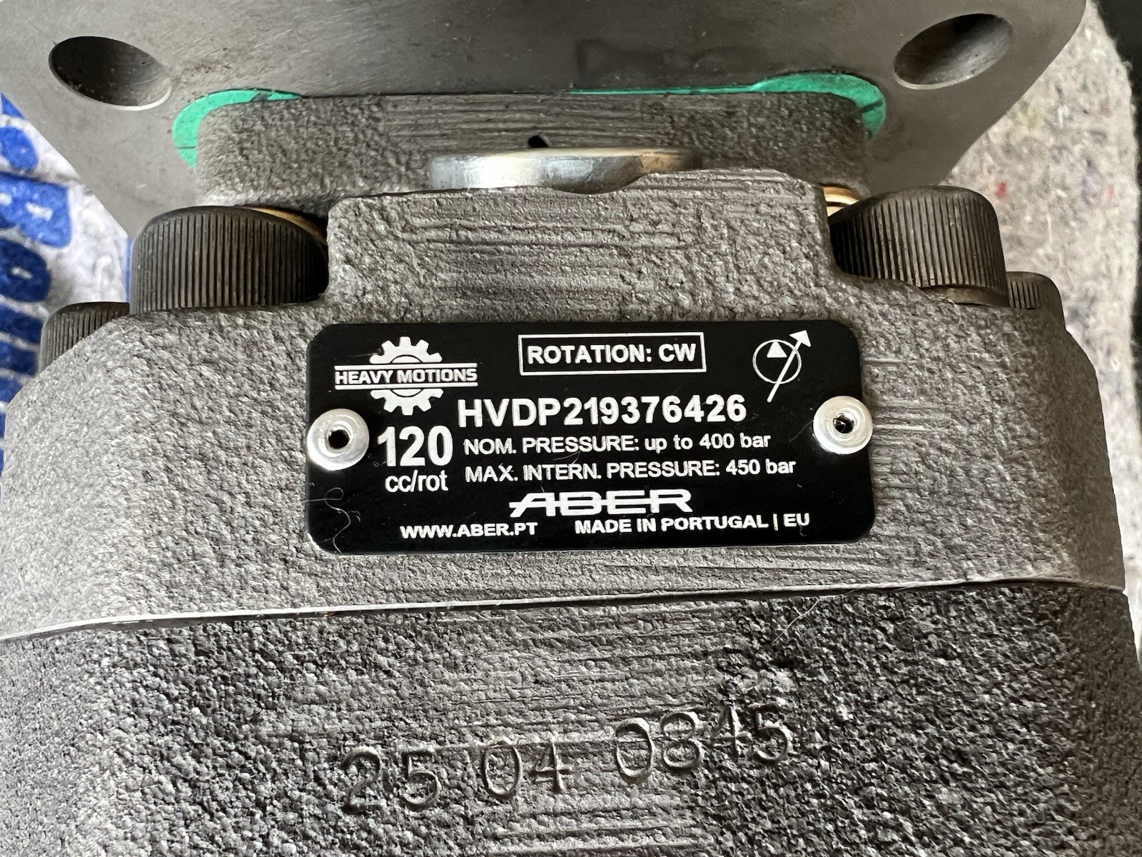 Heavy Motions Piston Pump HVDP219376426