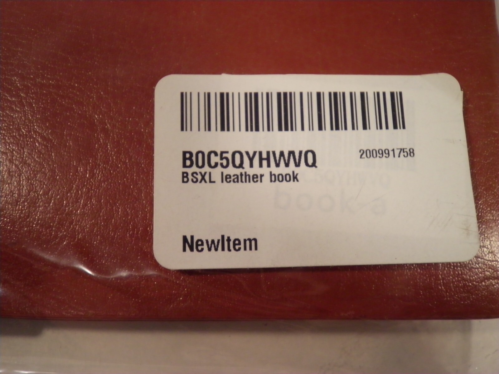 NIP Brown Leather Organizer Notebook May You Be Proud Difference You Make Thanks