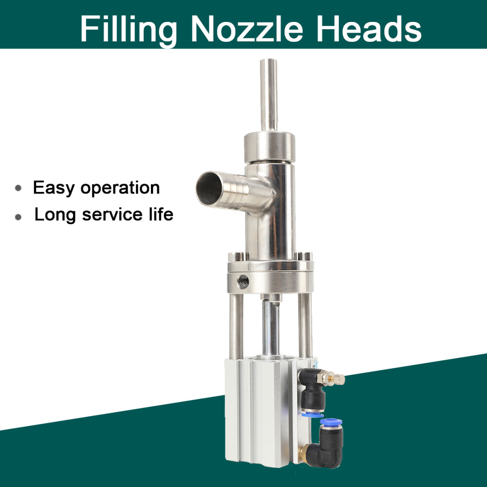 1000ml Anti-Drip Filling Nozzle Head For Liquid Paste Filling Machine Head 12mm