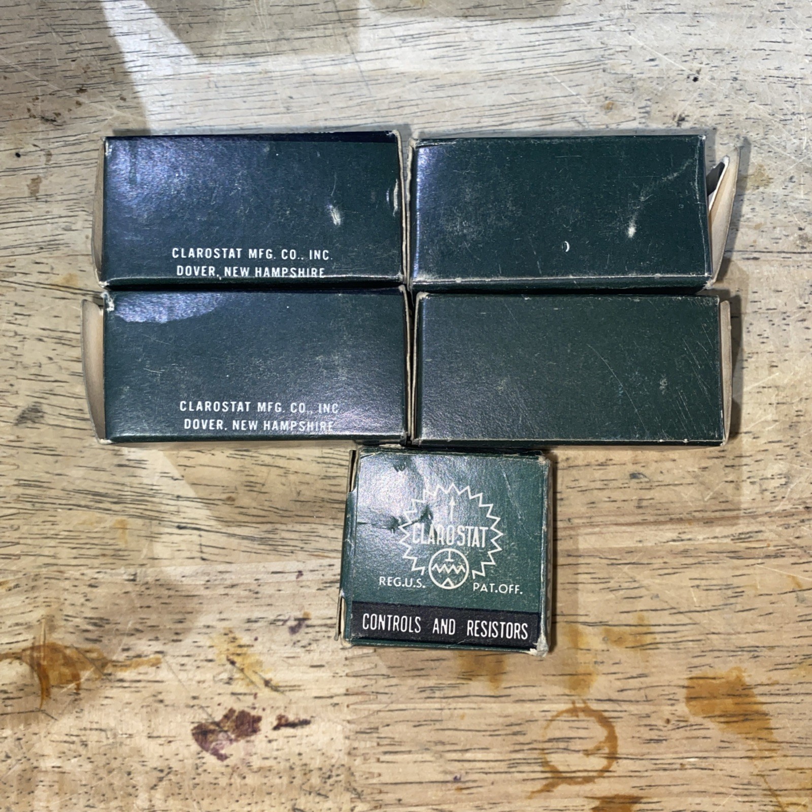 5 pieces Clarostat S53C3-50K-RV4NAYSD 503A