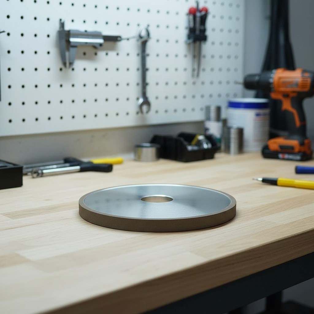 6-Inch Diamond Grinding Wheel, Grit 150, Perfect for Carbide & Alloy Processing