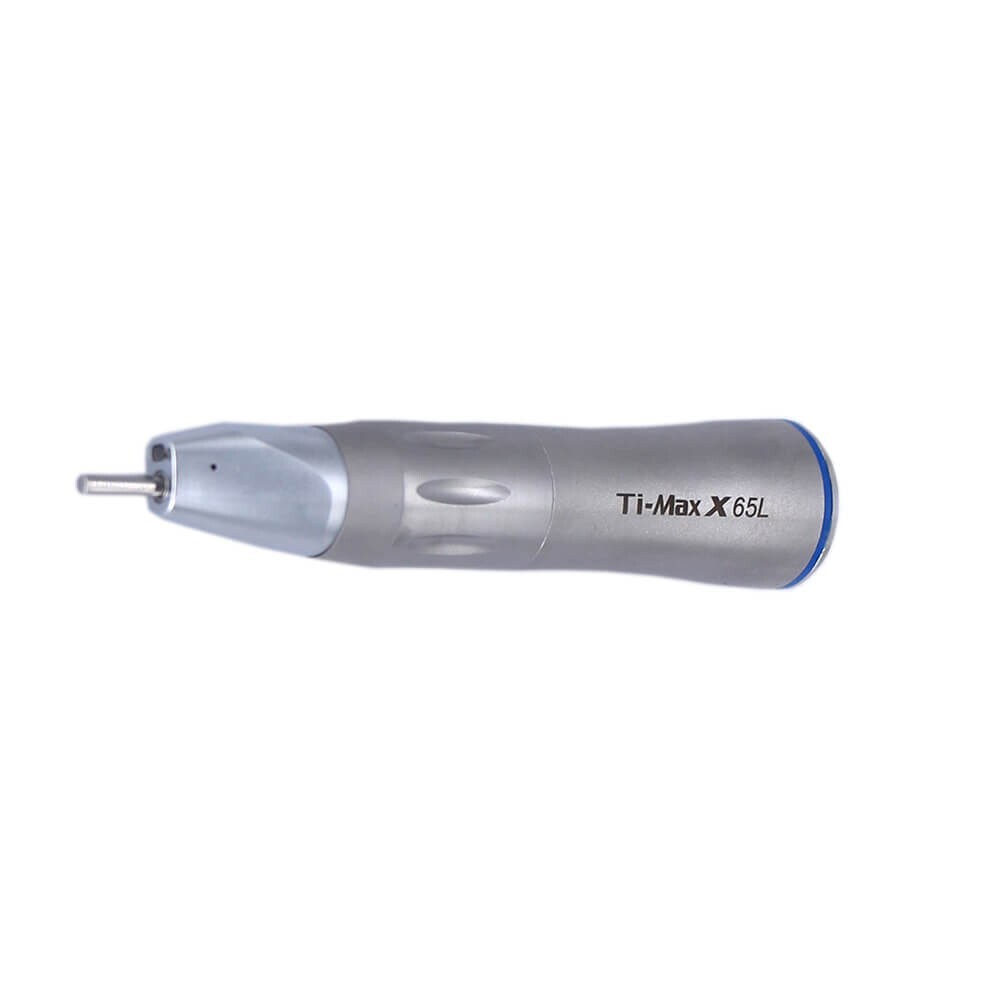 1 Set Dental Original NSK bearing Ti-Max 1:1 Fiber Optic Straight Handpiece X65L