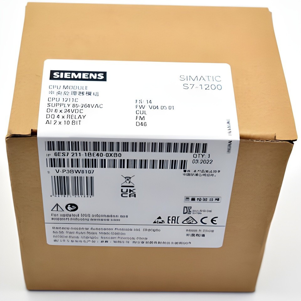 2 years warranty New in box Siemens 6ES7211-1BE40-0XB0 6ES7 211-1BE40-0XB0
