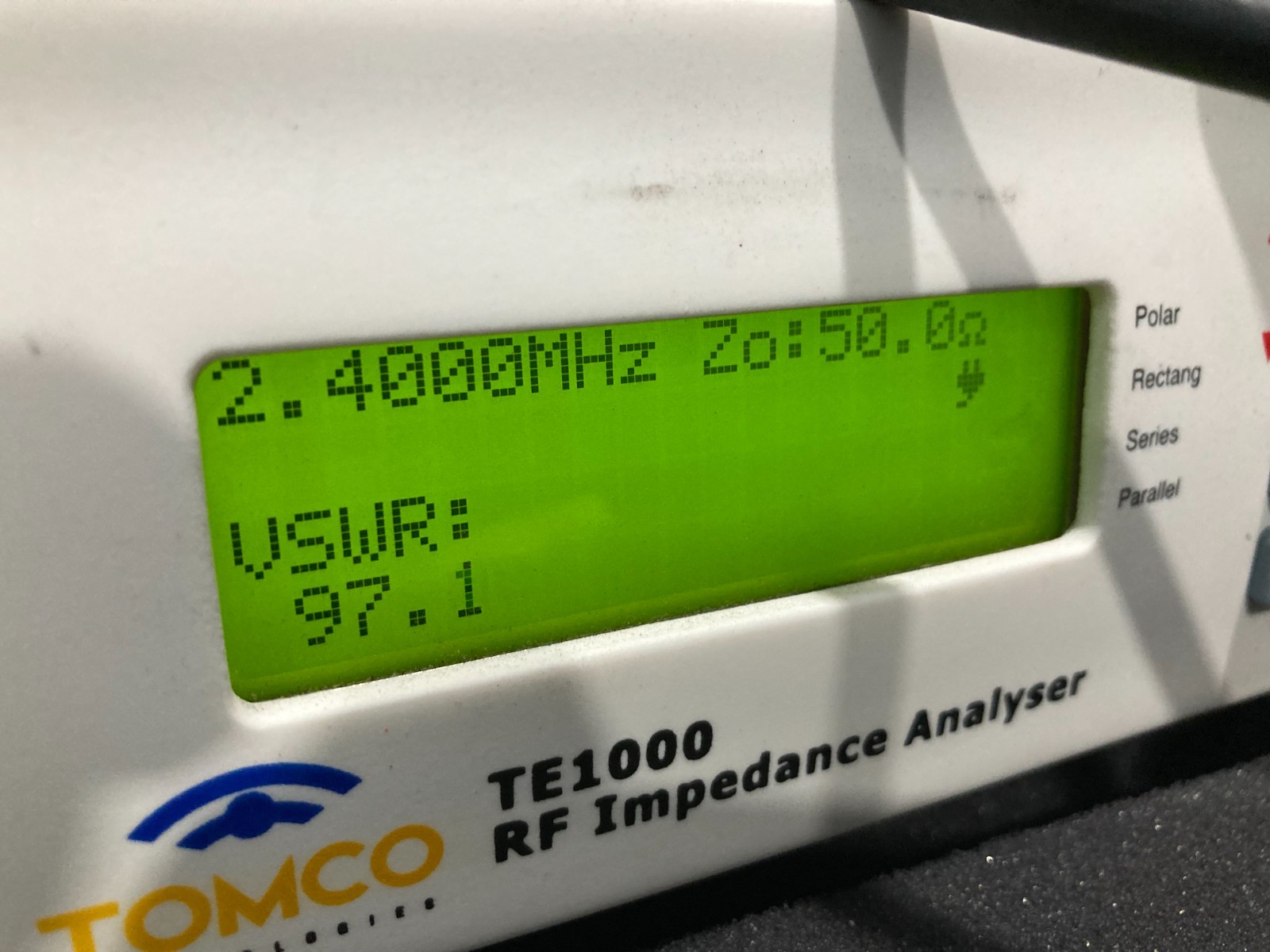 Tomco TE1000 RF Vector Impedance Analyzer High Precision 0.5-150 MHz
