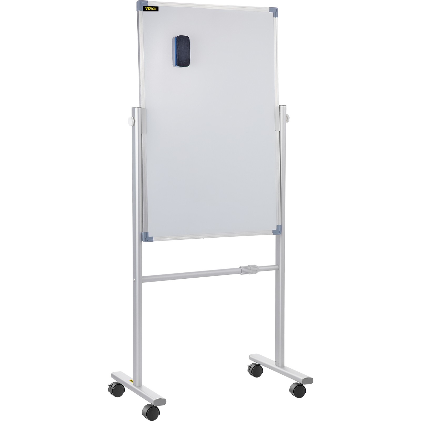 VEVOR Double Sided Magnetic Whiteboard 36″ x 24″ Mobile Dry Erase Board w/Stand