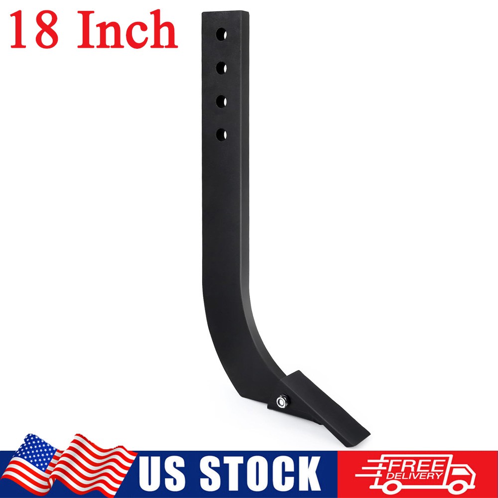 18” Box Blade Shank Heavy Steel Scarifier Shank Teeth 4 Holes Box Scraper Shank
