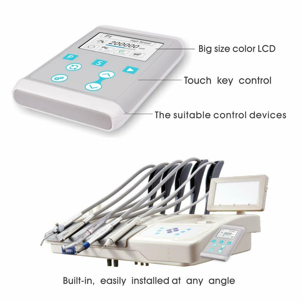 COXO Dental Electric Motor Micromotor C PUMA LED Handpiece Brushless 4Hole M4