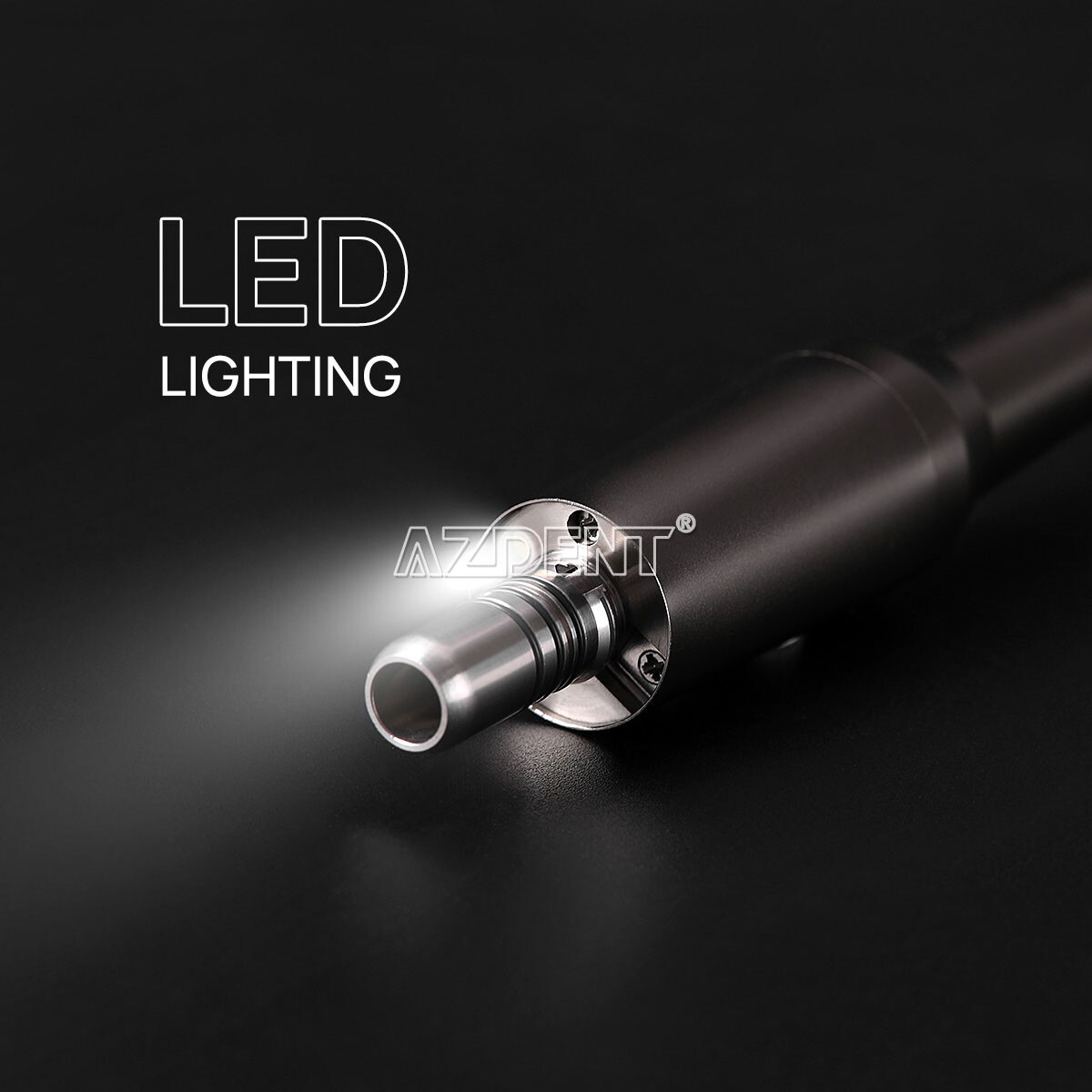 Micromotor Eléctrico Dental LED sin Escobillas Piezas Mano Fibra Óptica 1:5/1:1