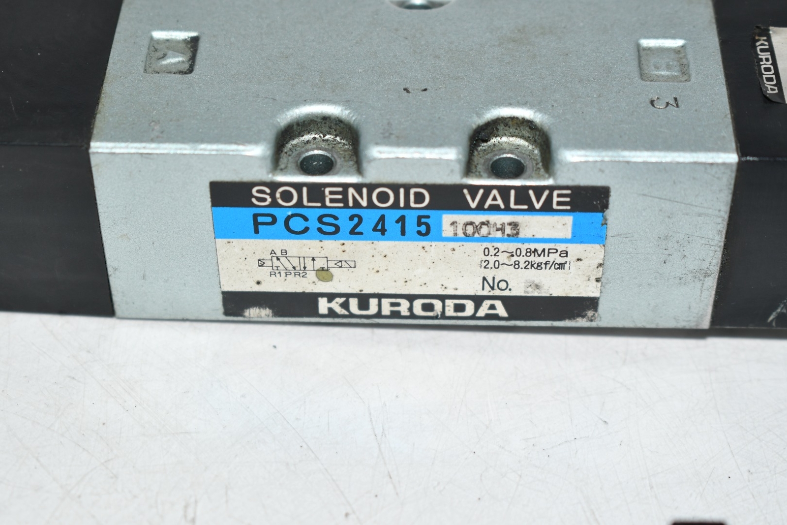 Kuroda PCS2415 100H3 Solenoid Valve 100/110v-ac 0.2-0.8 MPa