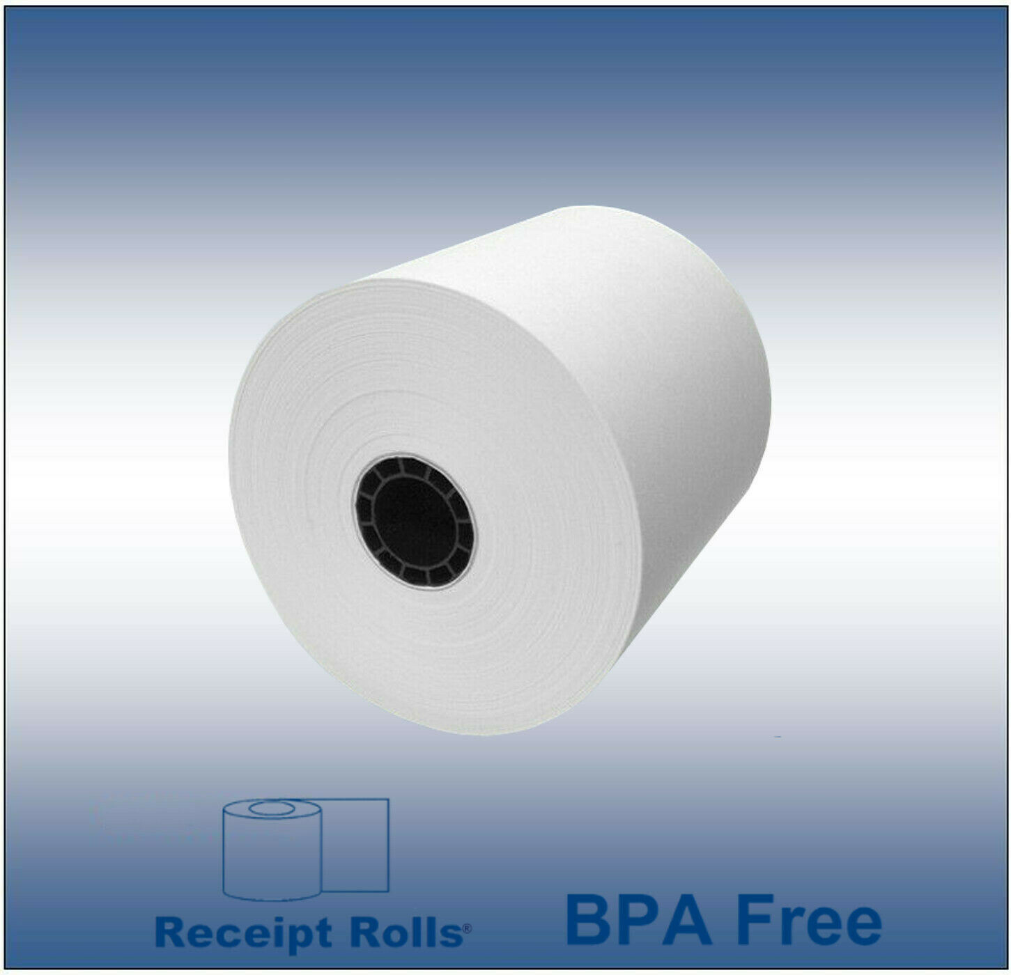 3 1/8″ (80MM) x 308′ BPA Free Thermal Paper Rolls – 50 Epson TM Thermal Printers