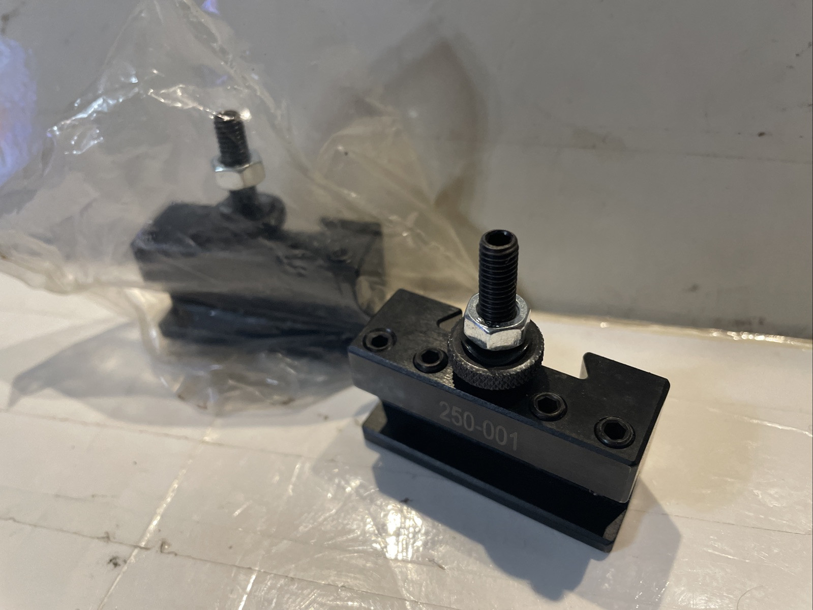 2 Pcs OXA #2 250-001 Change Boring Turning Tool Post Holder For Lathe Up To 8 In