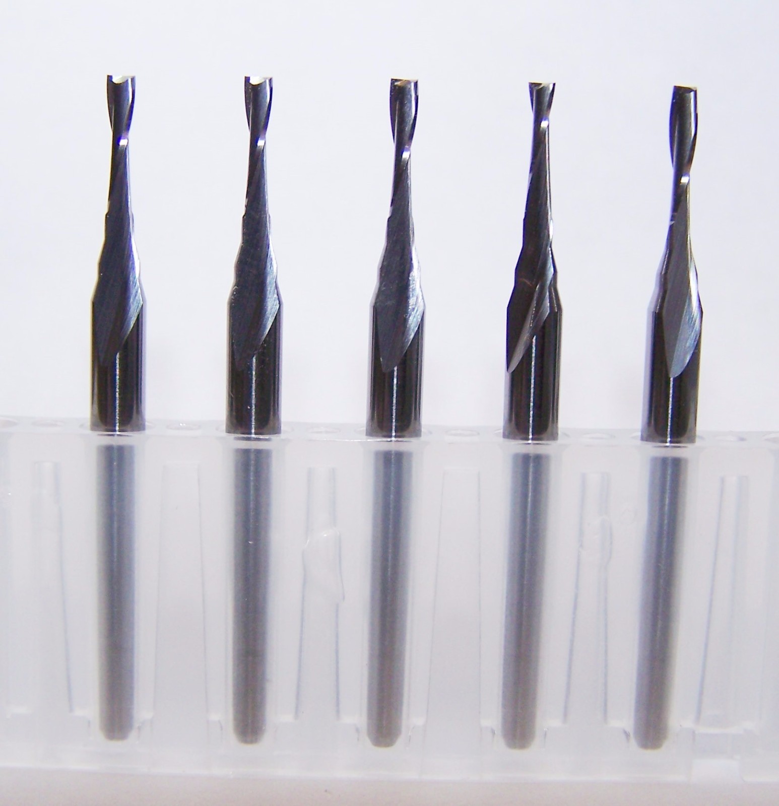 (5) 1.60mm (.0630″) 2 FLUTE MICRO CARBIDE ENDMILLS FOR FLEX AND SOFT MATERIALS
