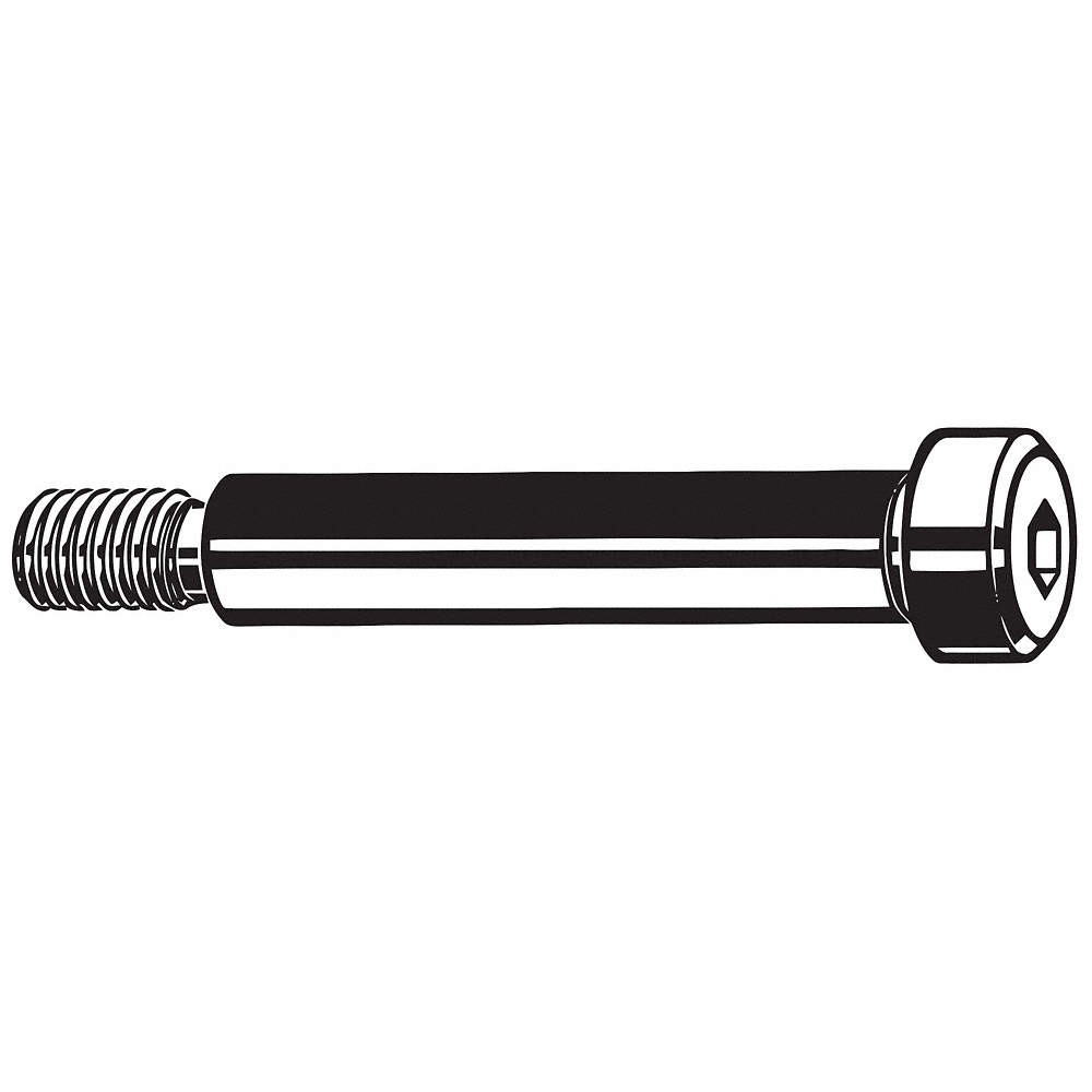 GRAINGER APPROVED M51044.100.0050 ShldrScrw,SS,M8-1.25,16mmHdDia,PK5 31KG64