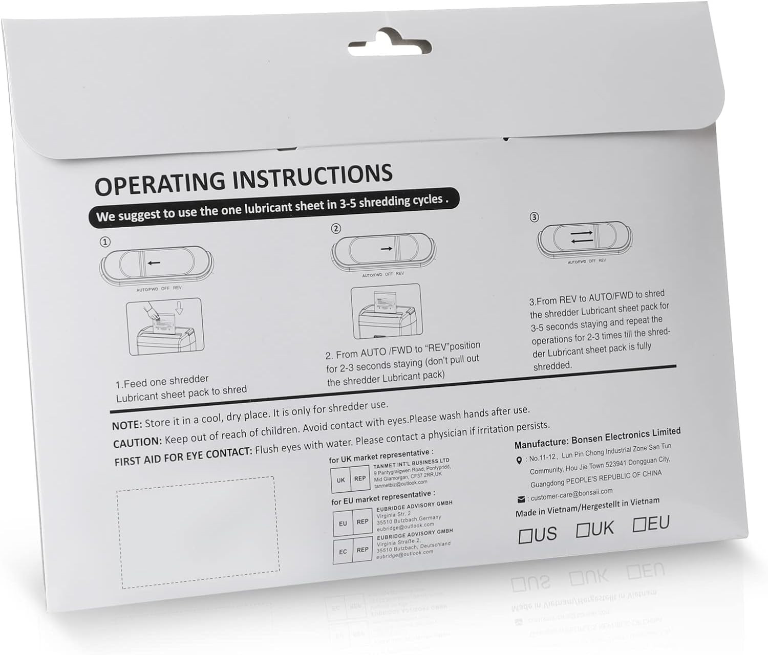 Paper Shredder Lubricant Sheets,12-Pack (8.4 X 5.9 Inch/Piece)