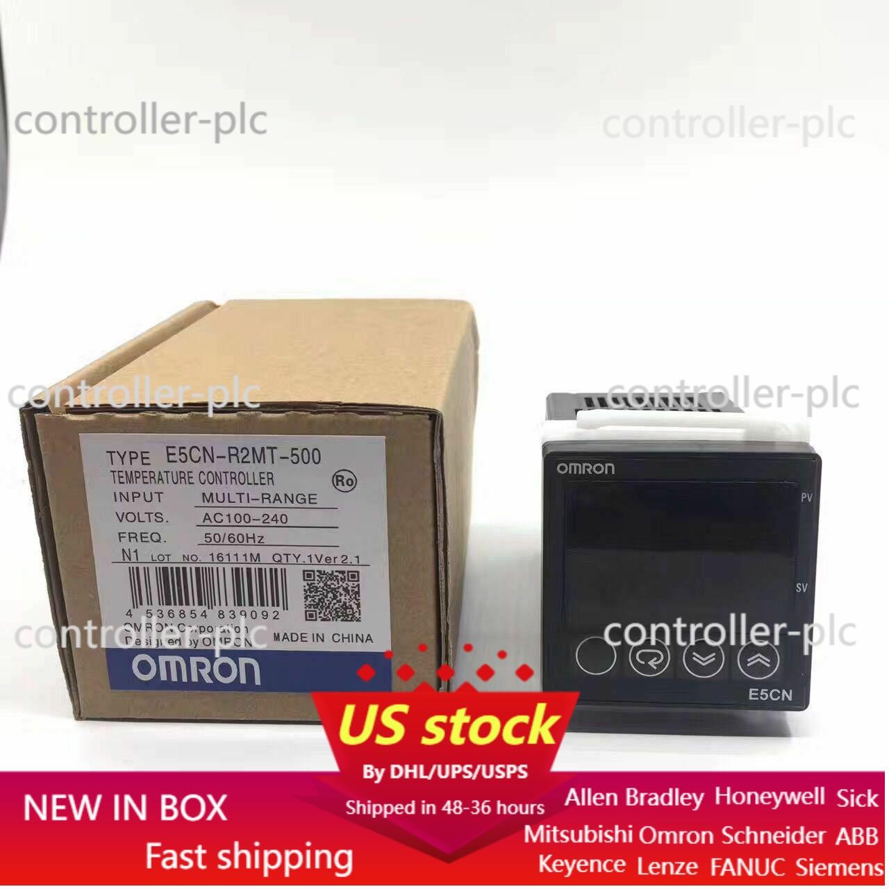 NEW good OMRON Temperature Controller E5CN-R2MT-500 100-240V E5CNR2MT500