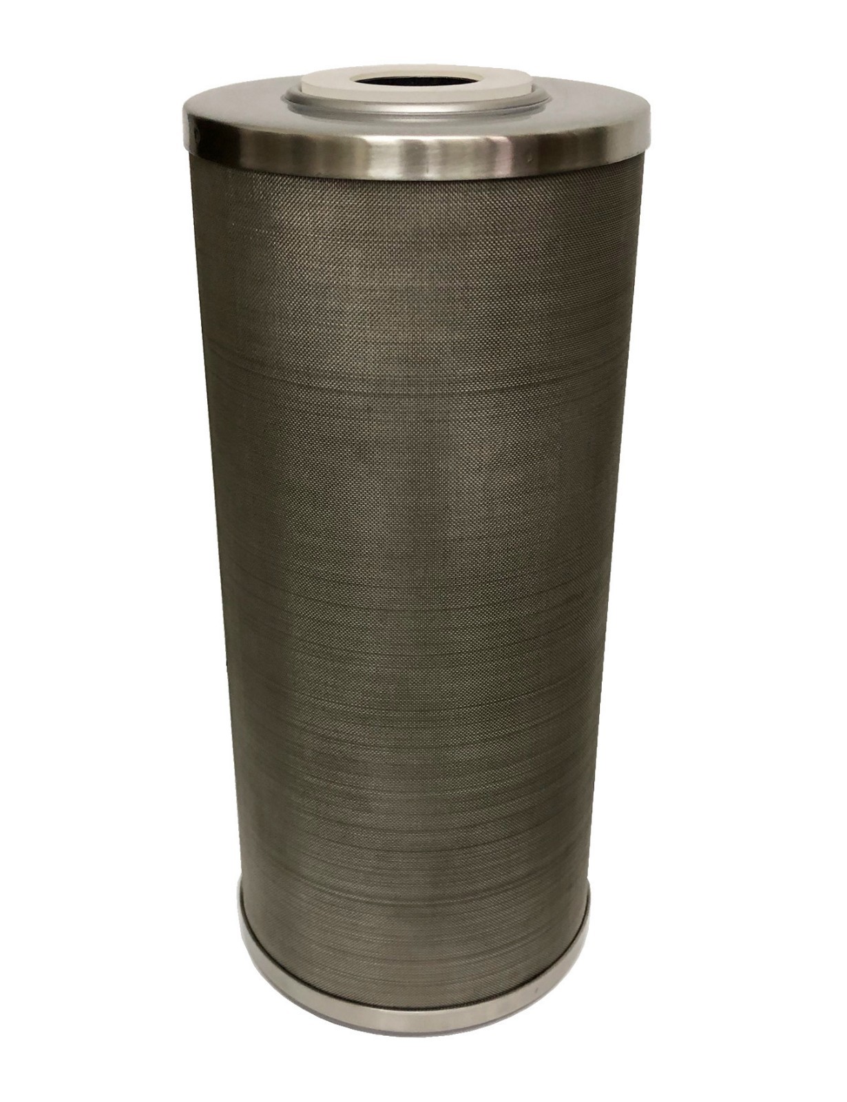 Hydro-Genics® Stainless Steel Cleanable Filter, 10″ length, 4.3″OD, 50 micron