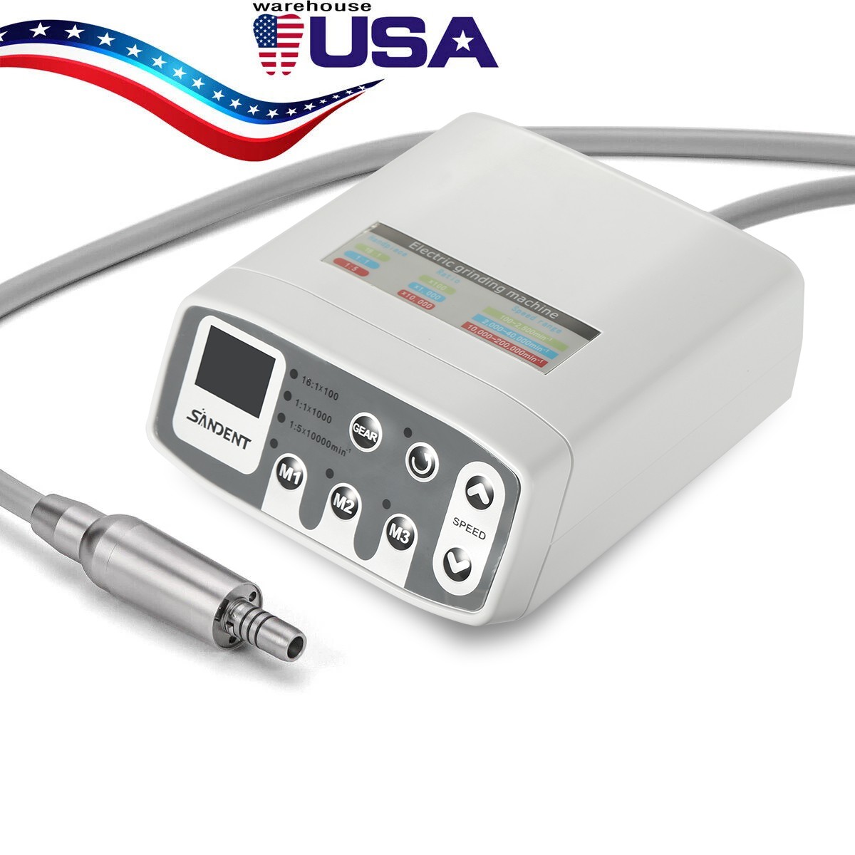 Dental LED Brushless Electric micro motor electric micromotor Fit 1:1/1:5/16:1